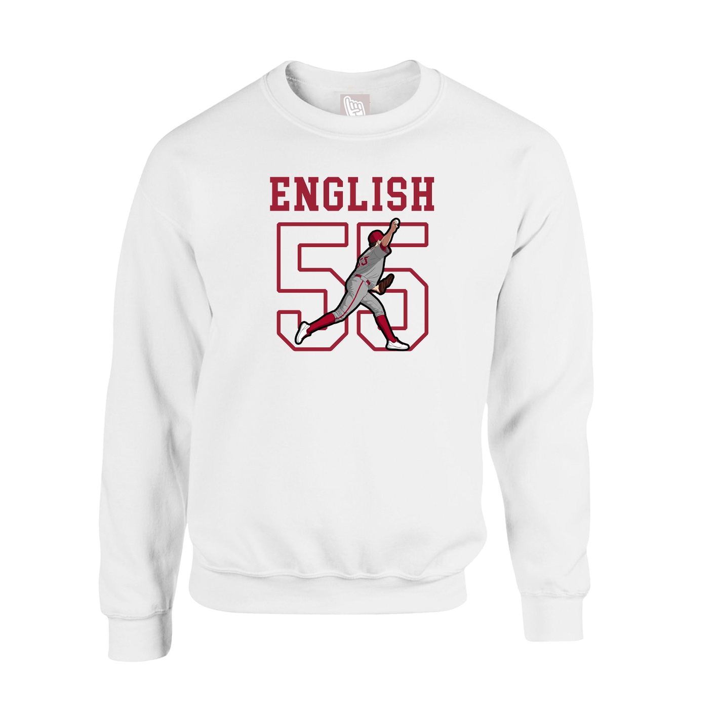 Fleece Crew — Shirsey in White