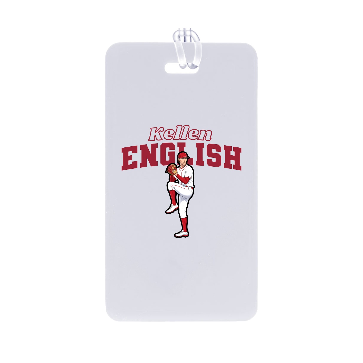 Bag Tag — Name Arch in Classic