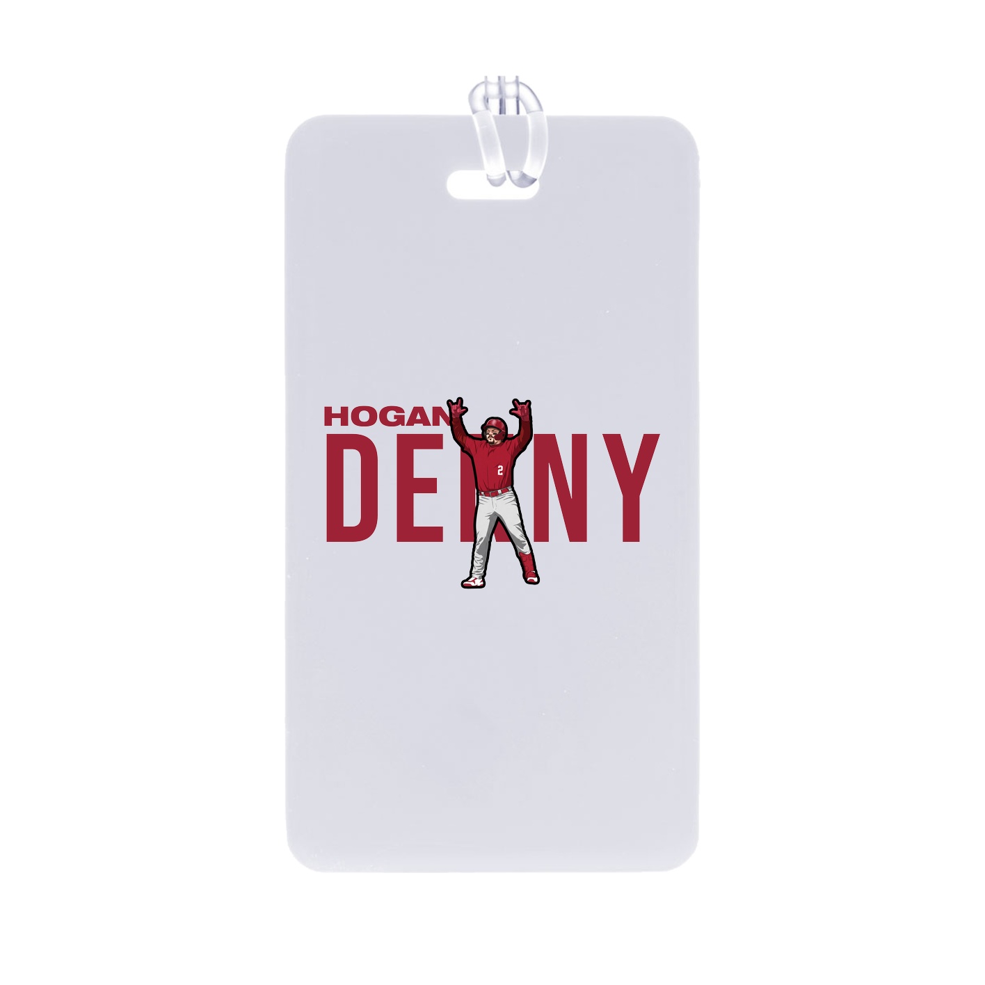 Bag Tag — Player Name in Classic