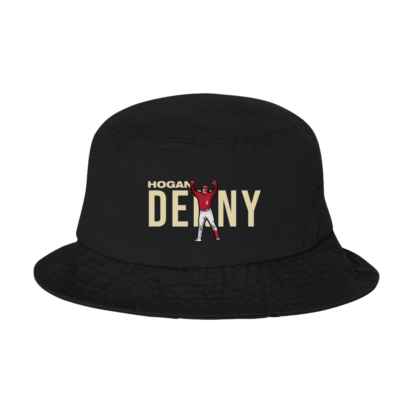 Bucket Cap — Player Name in Black