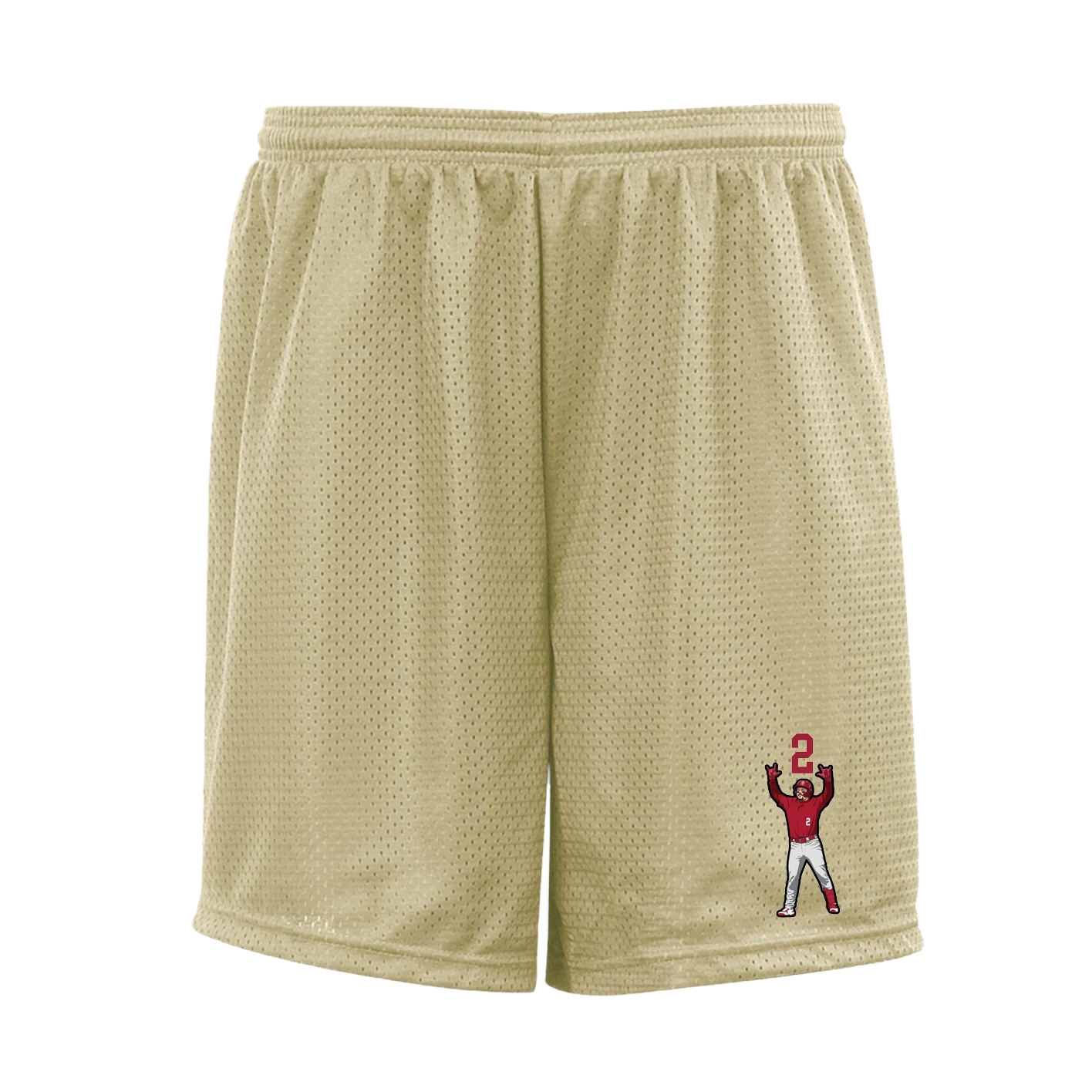 Shorts — Number Top in Vegas Gold