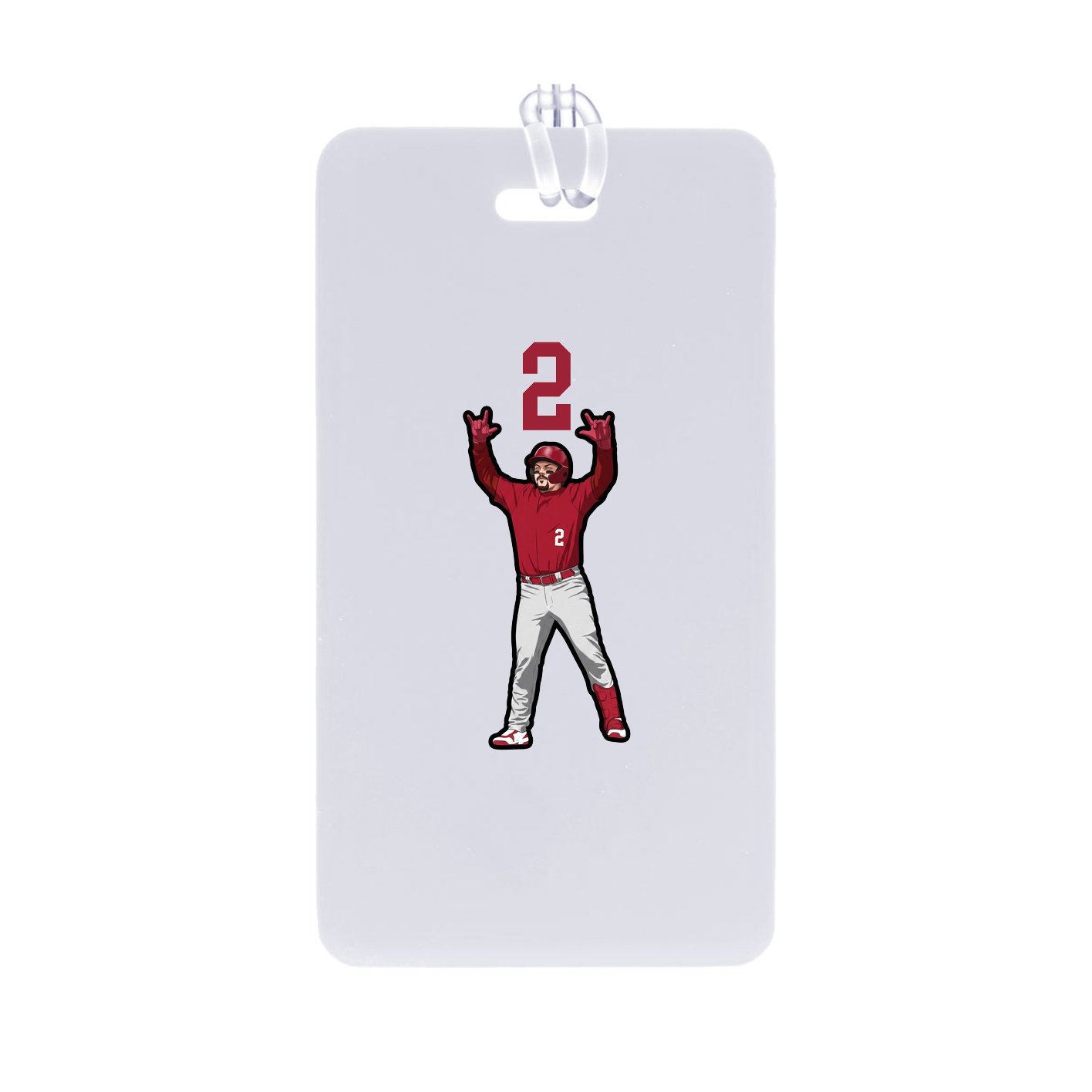 Bag Tag — Number Top in Classic