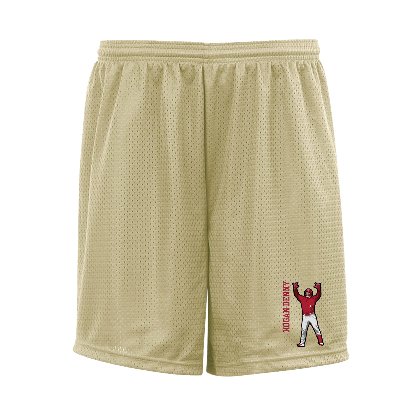 Shorts — Name Vertical in Vegas Gold