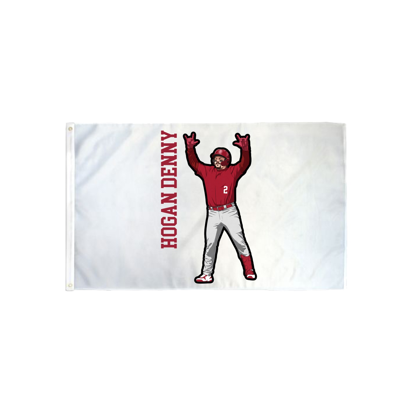 3x5 Flag — Name Vertical in Classic