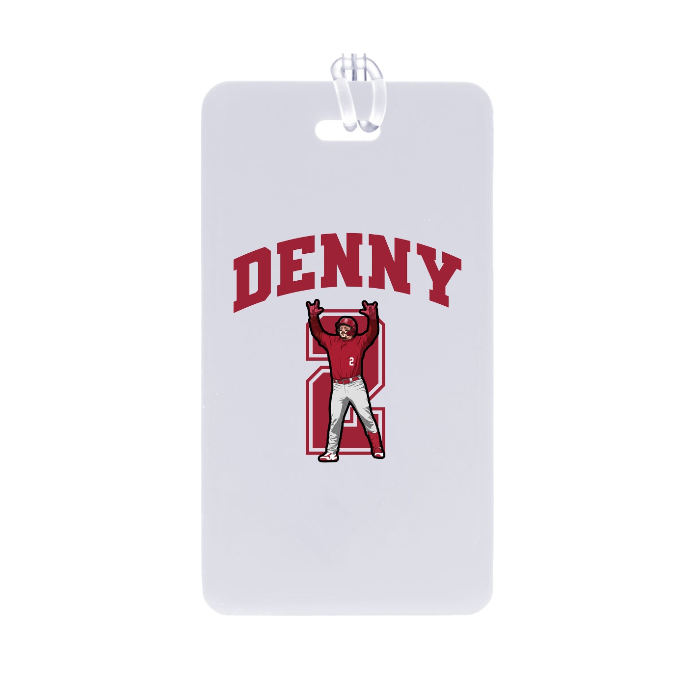 Bag Tag — Number in Classic