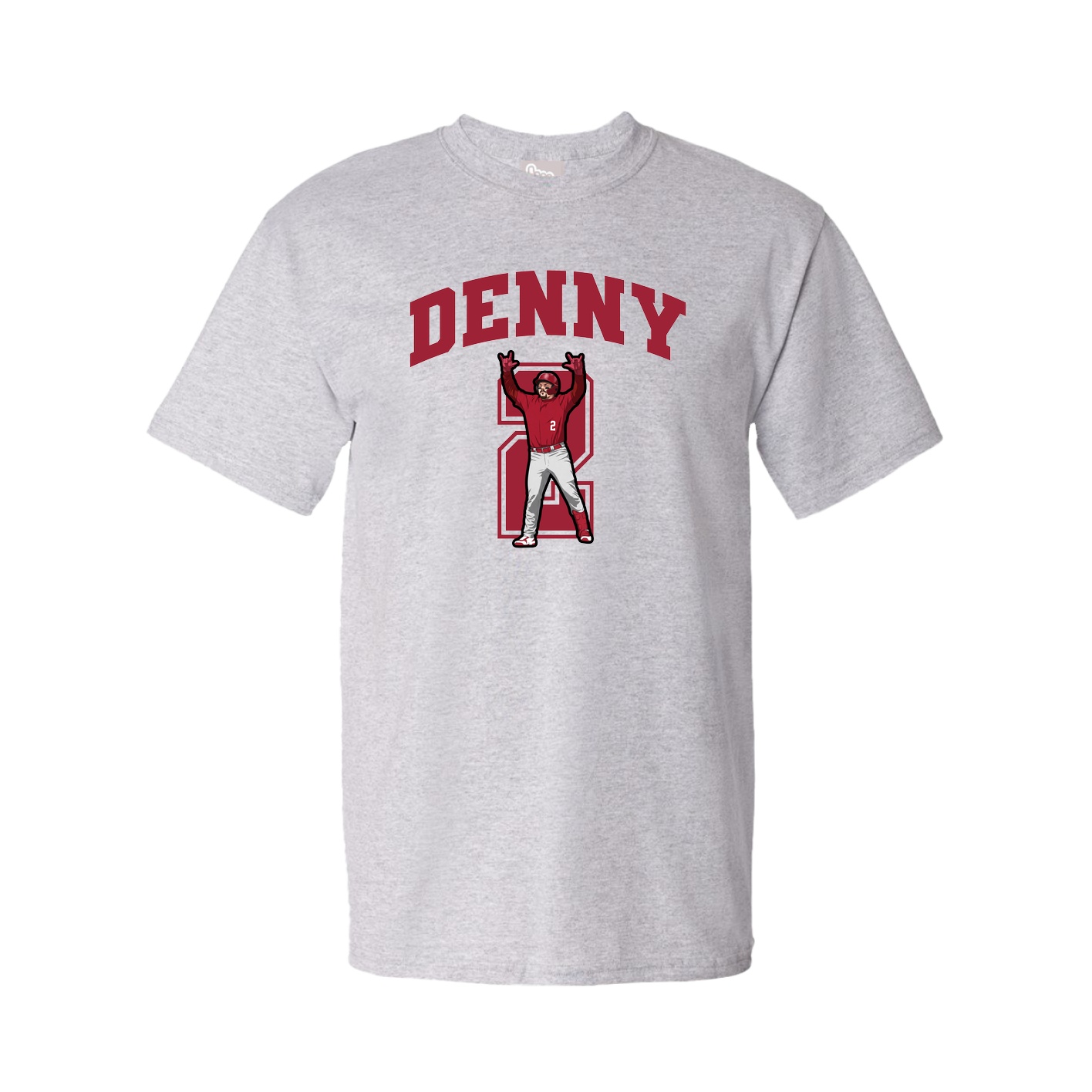Tee — Number in Grey