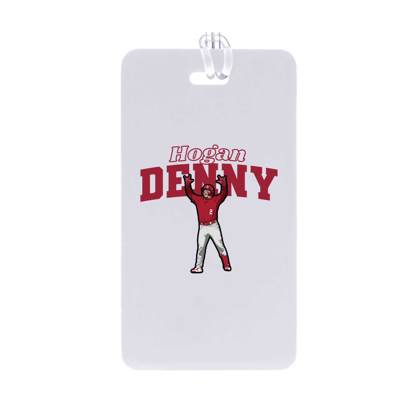 Bag Tag — Name Arch in Classic