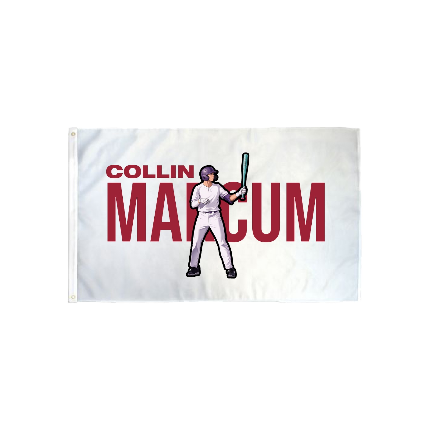 3x5 Flag — Player Name in Classic