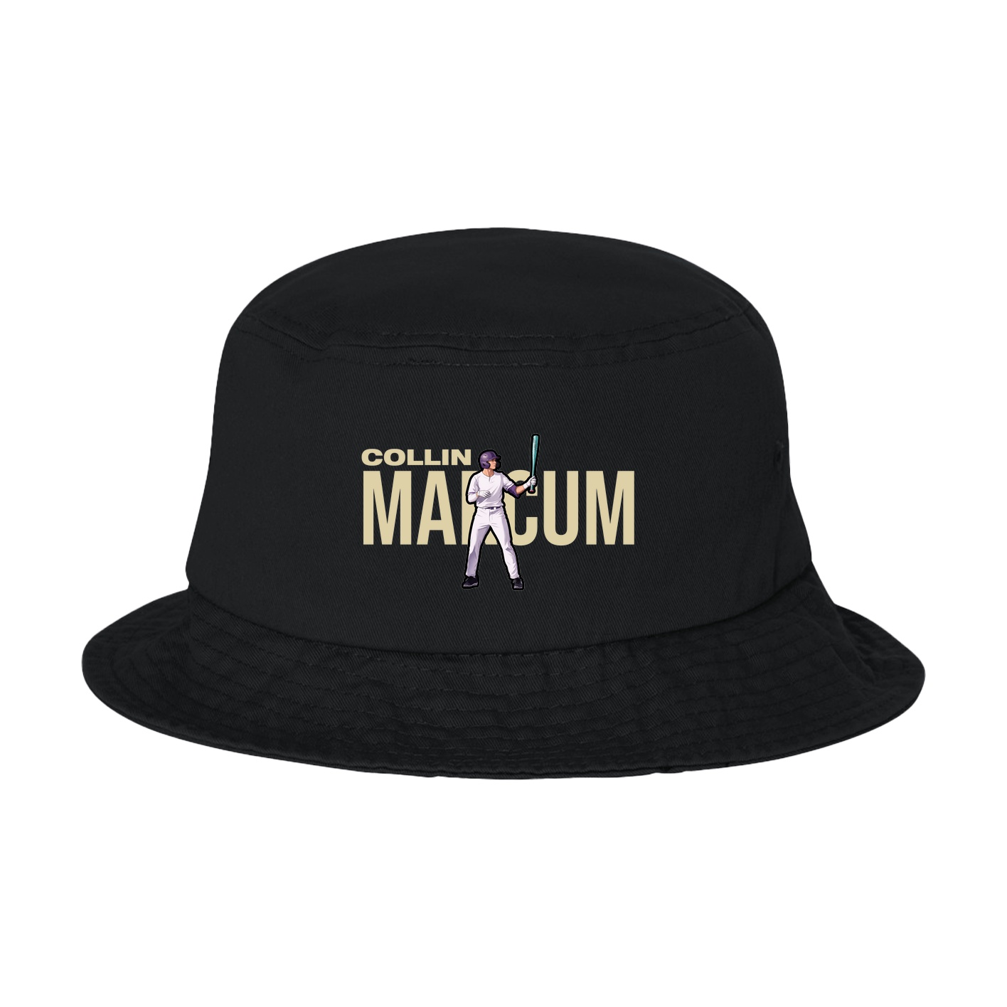 Bucket Cap — Player Name in Black