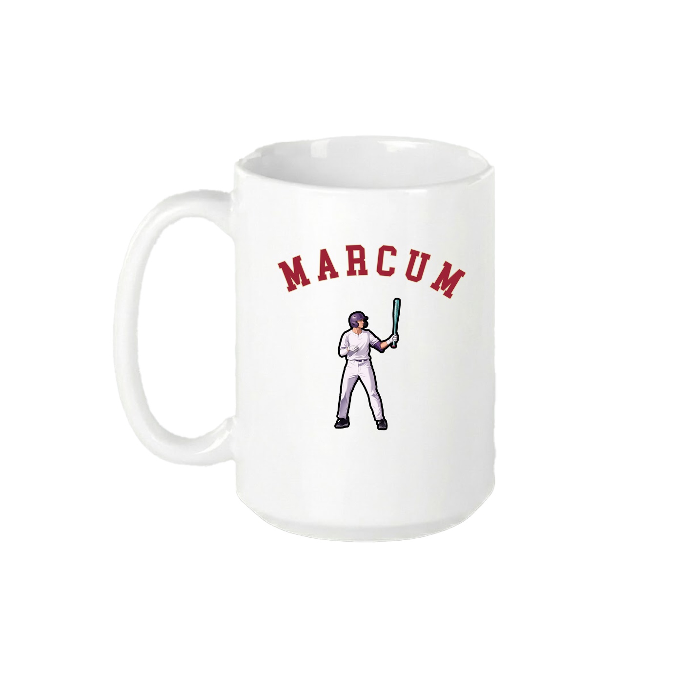 15oz Coffee Mug — Shirsey Arch in White
