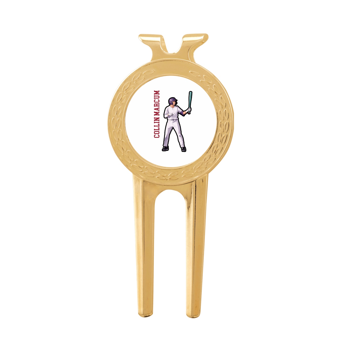 Divot Tool with Ball Marker — Name Vertical in Classic