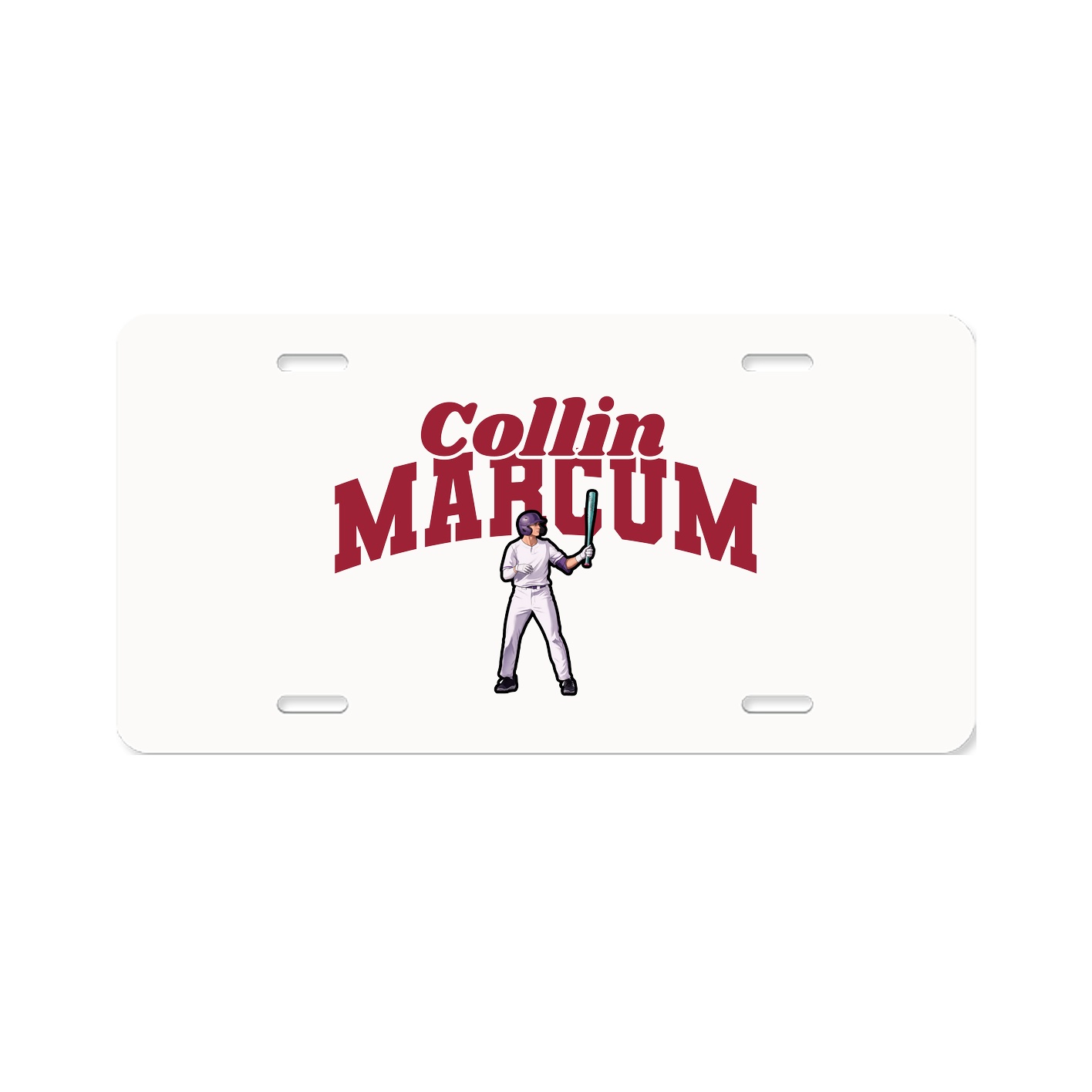 License Plate — Signature Arch in Classic