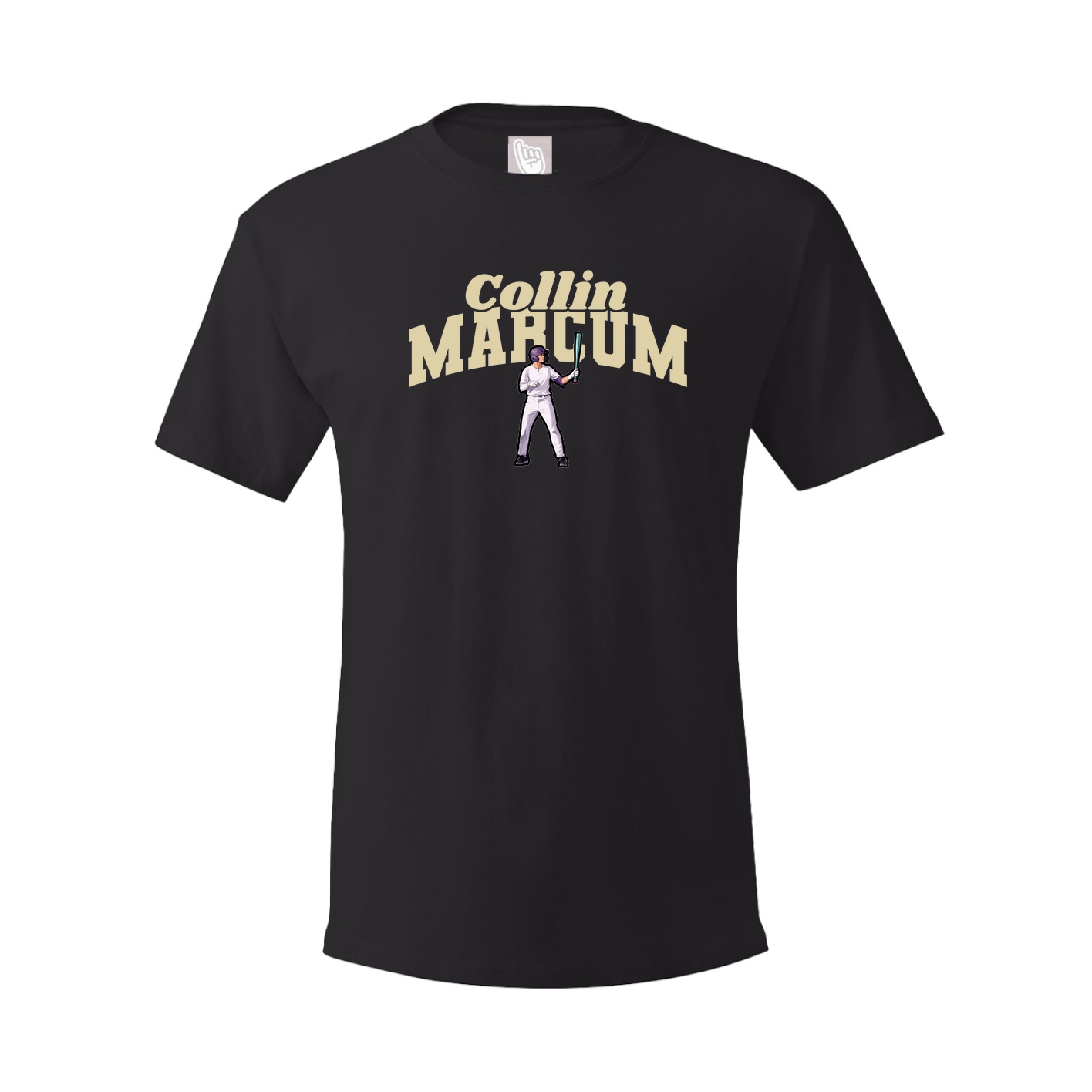Youth Tee — Signature Arch in Black