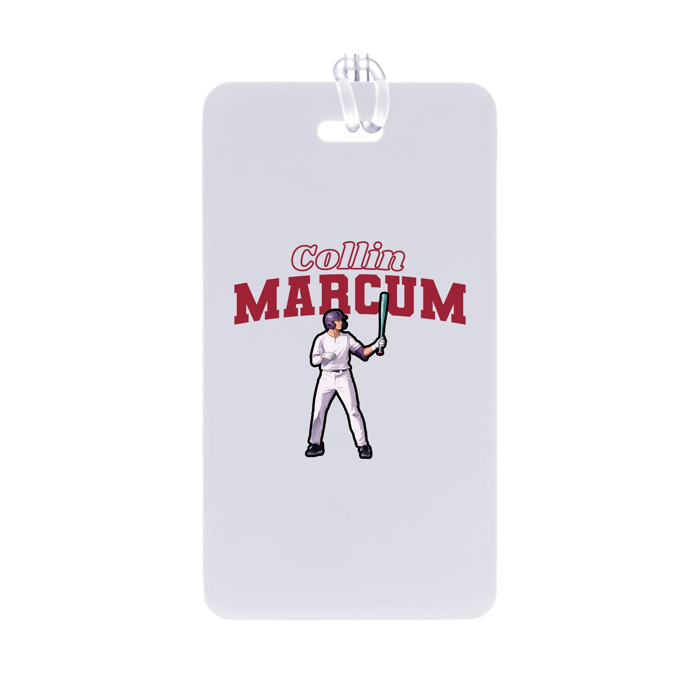 Bag Tag — Name Arch in Classic