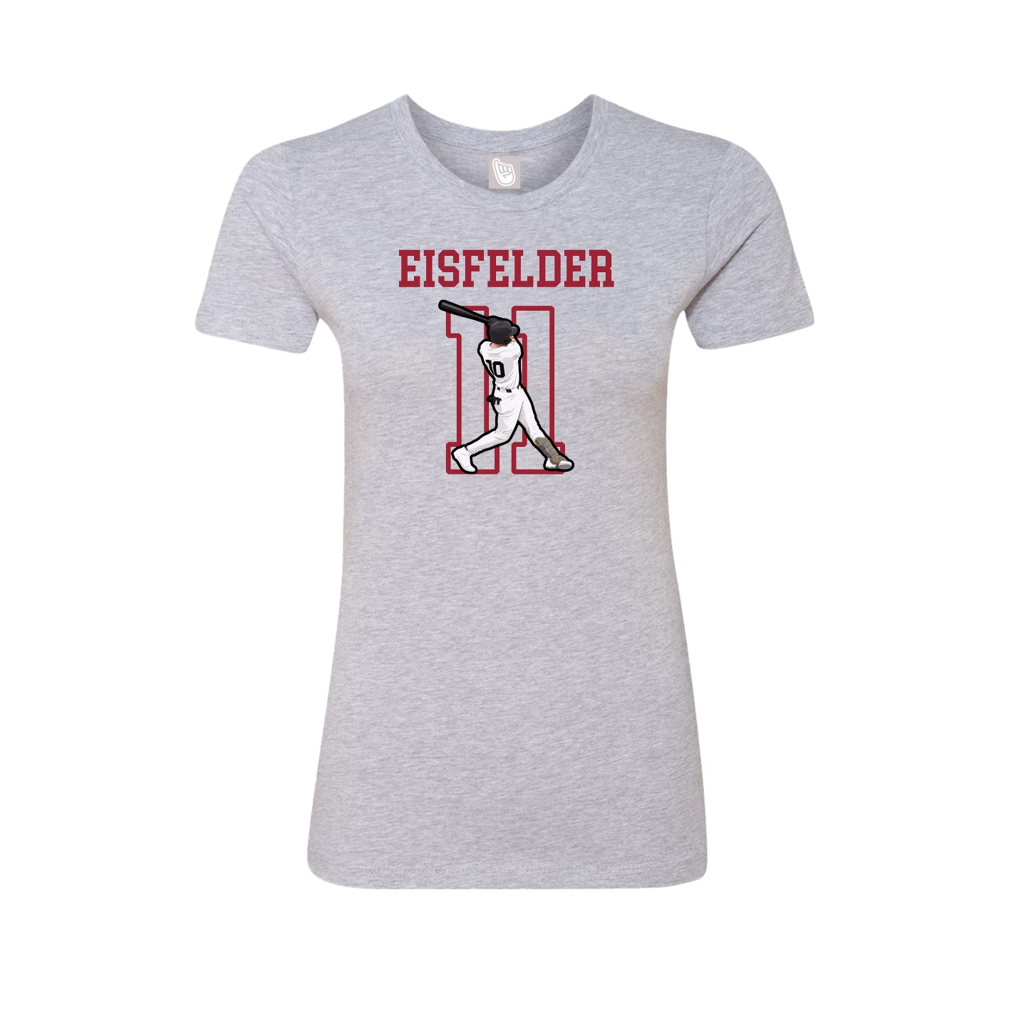 Fitted Women's Tee — Shirsey in Grey