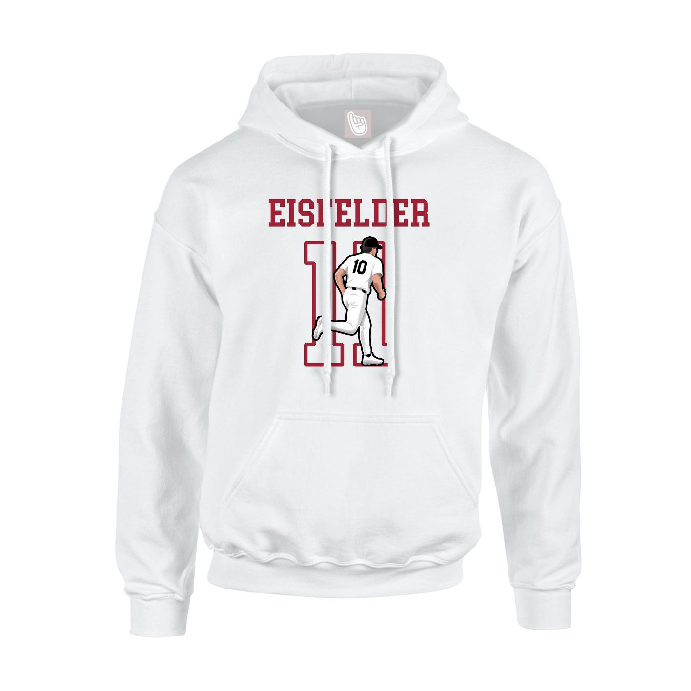 Hoodie — Shirsey in White