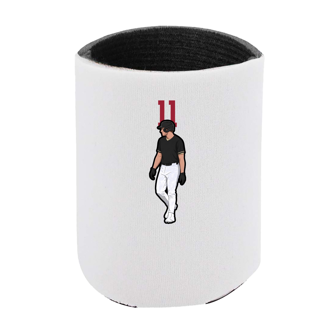 Can Holder — Number Top in White