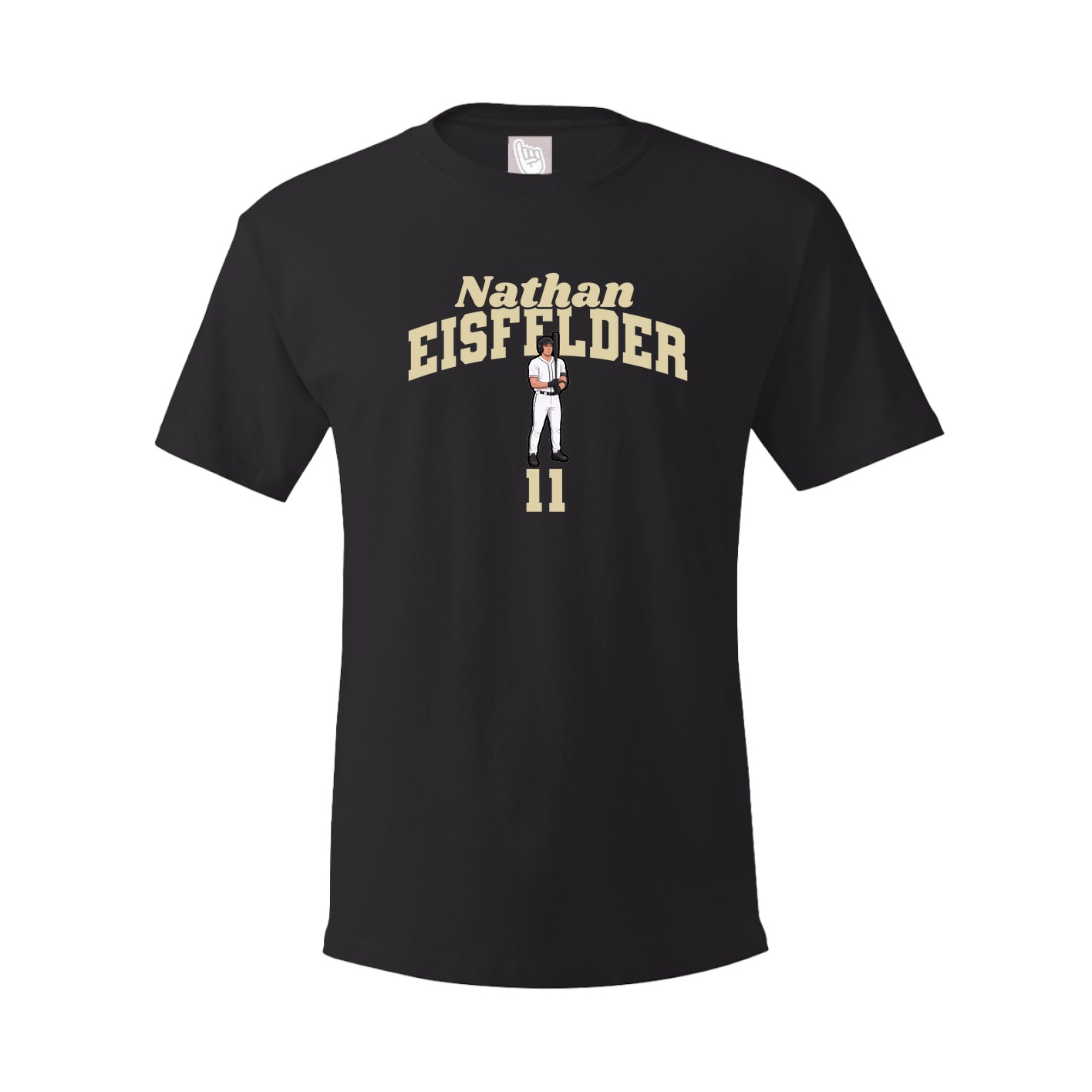 Youth Tee — Signature Arch in Black