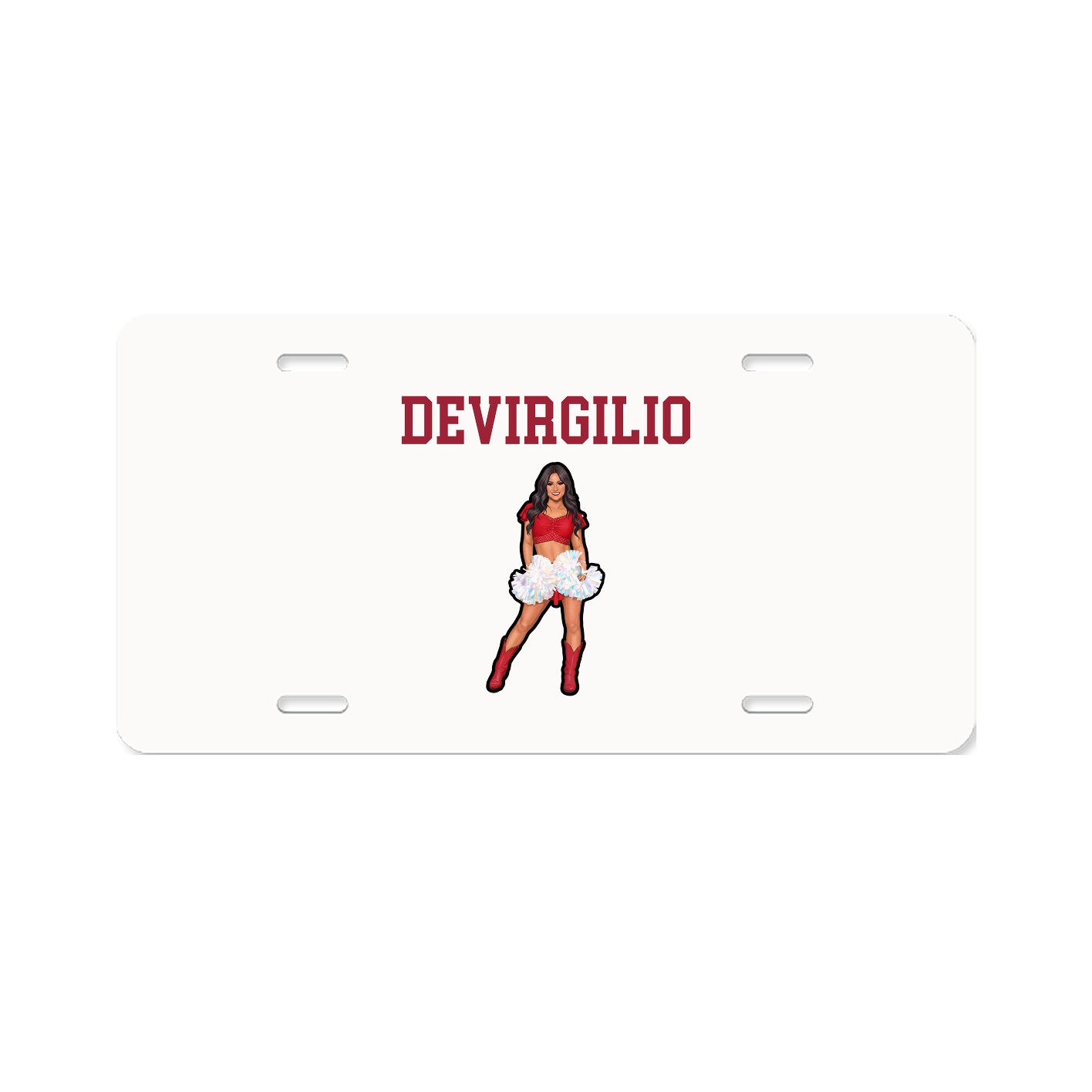 License Plate — Shirsey in Classic