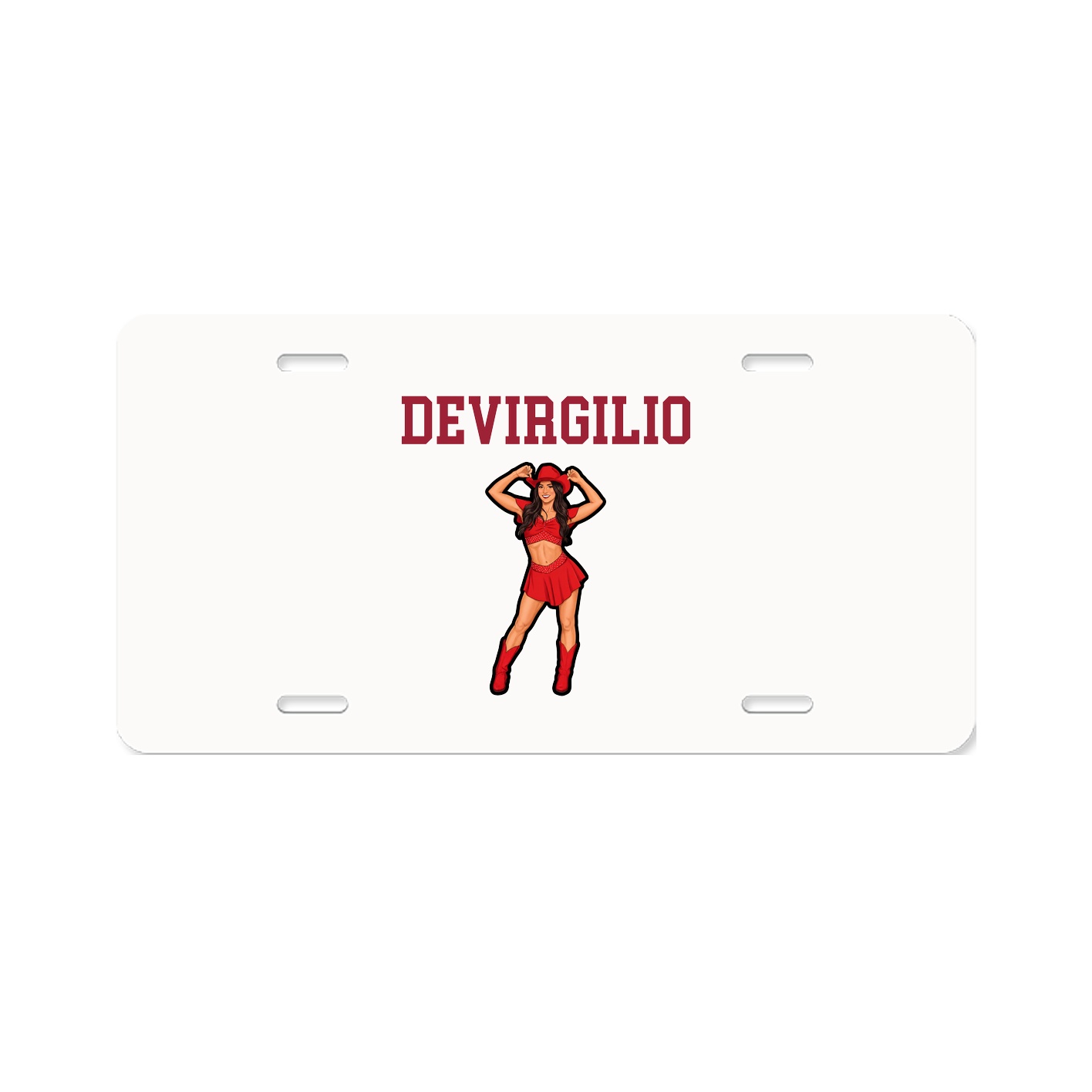 License Plate — Shirsey in Classic