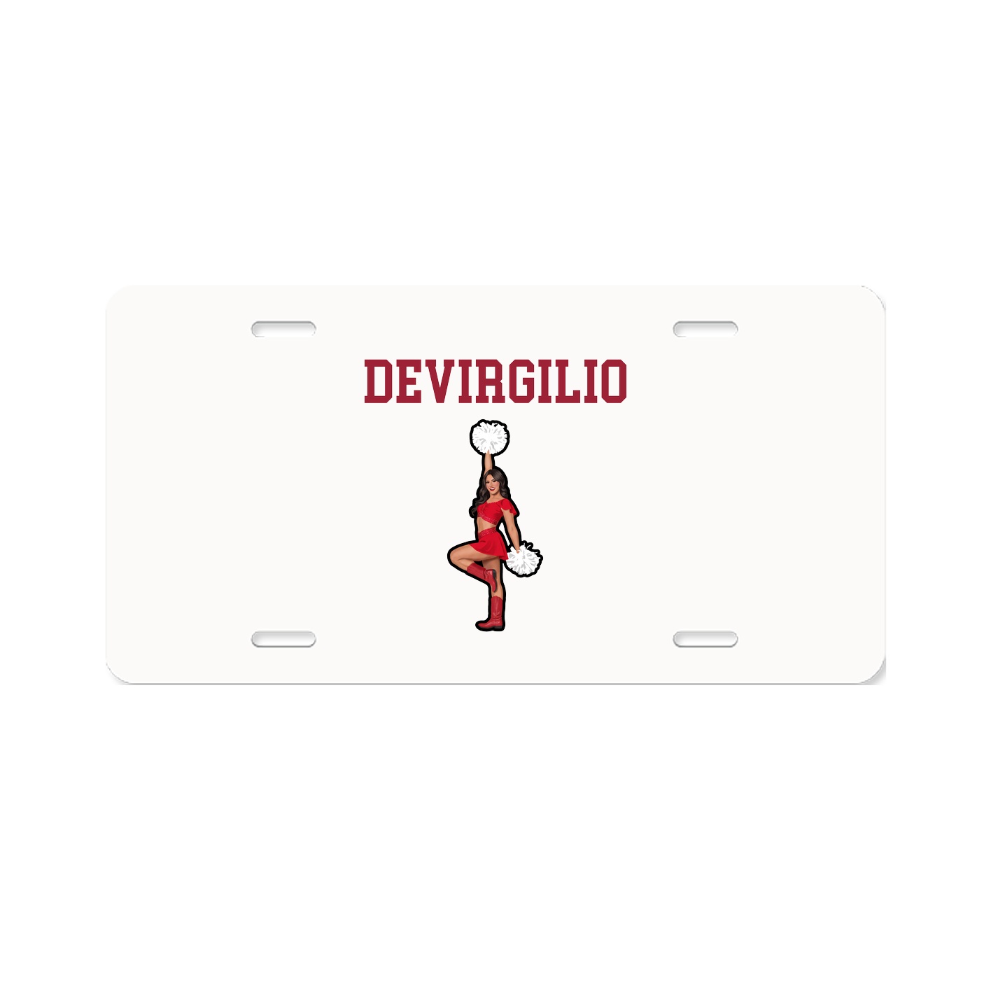 License Plate — Shirsey in Classic