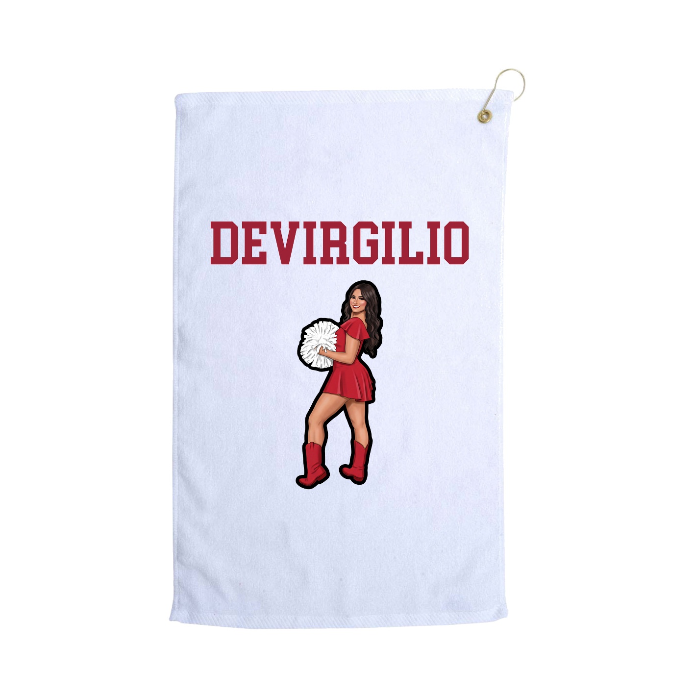 Golf Towel — Shirsey in White