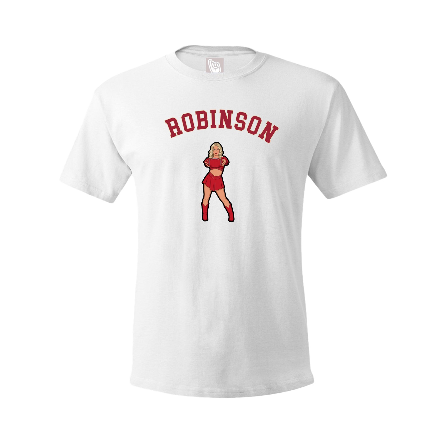 Youth Tee — Shirsey Arch in White