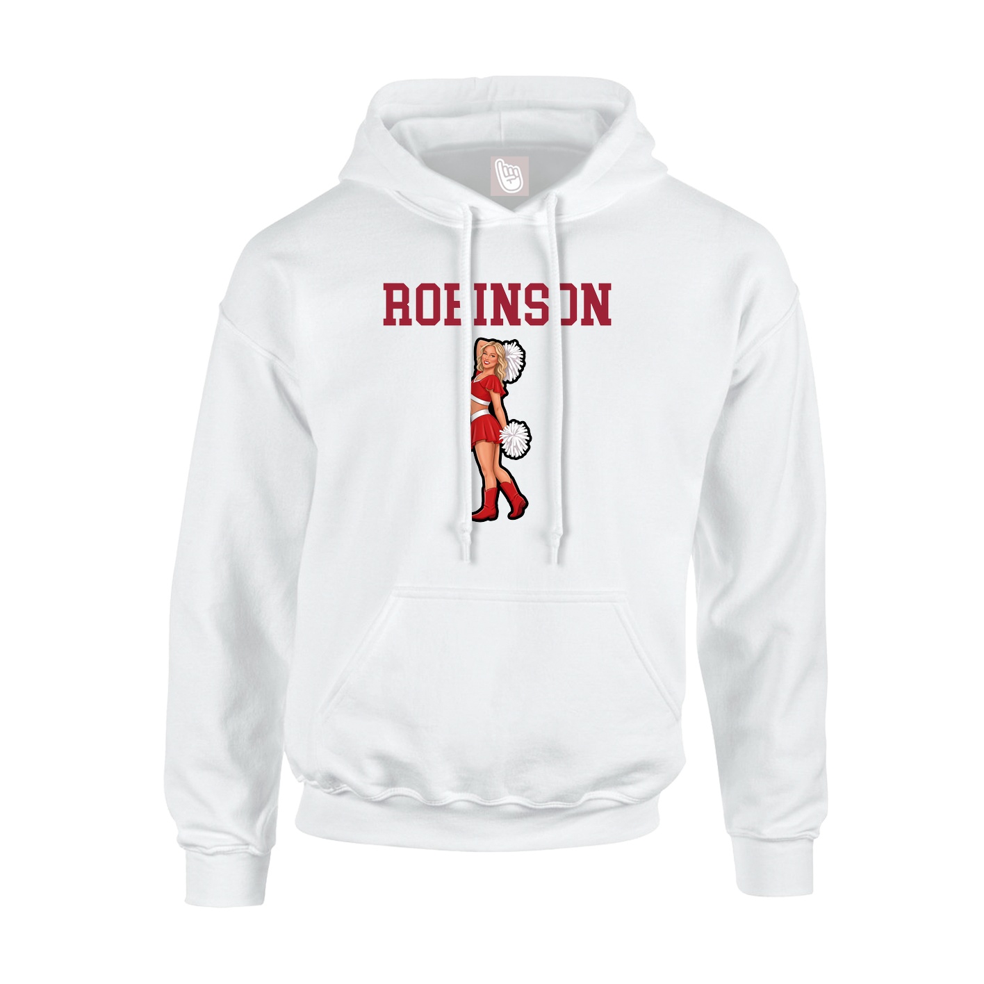 Youth Hoodie — Shirsey in White