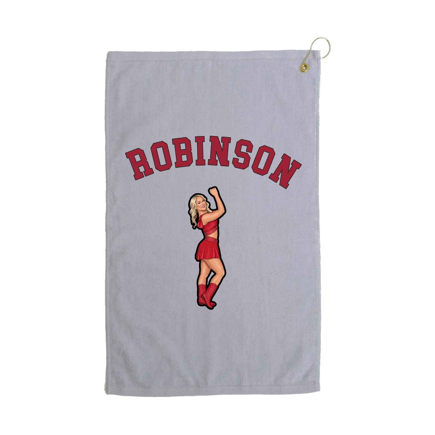 Golf Towel — Shirsey Arch in Grey