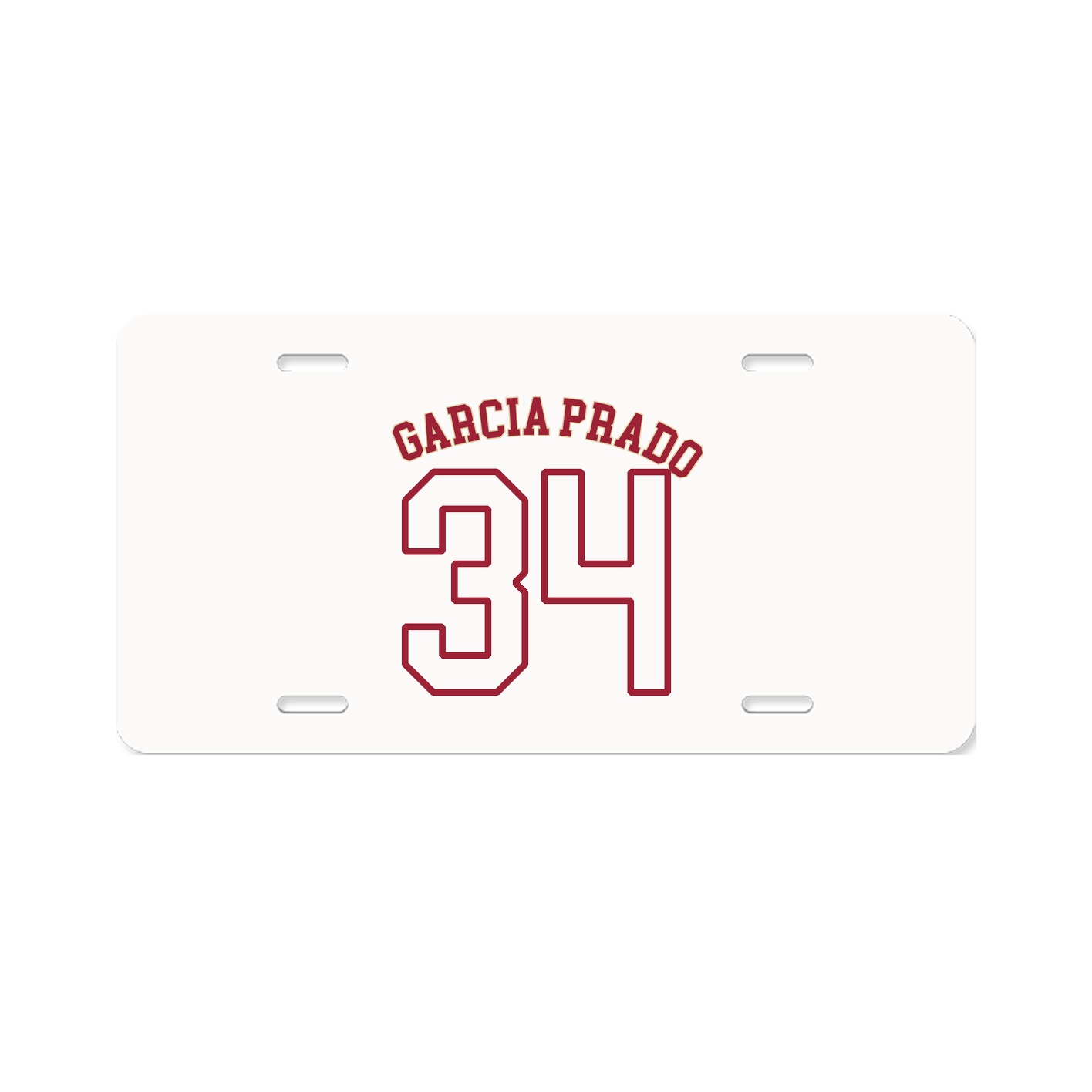 License Plate — Shirsey Arch in Classic