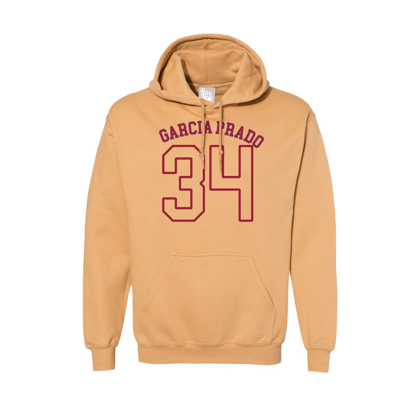 Hoodie — Shirsey Arch in Vegas Gold