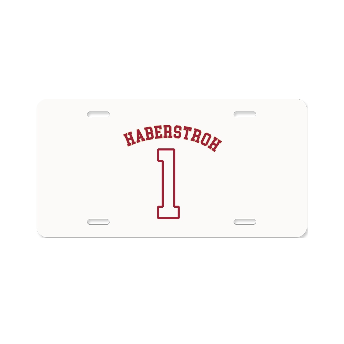 License Plate — Shirsey Arch in Classic