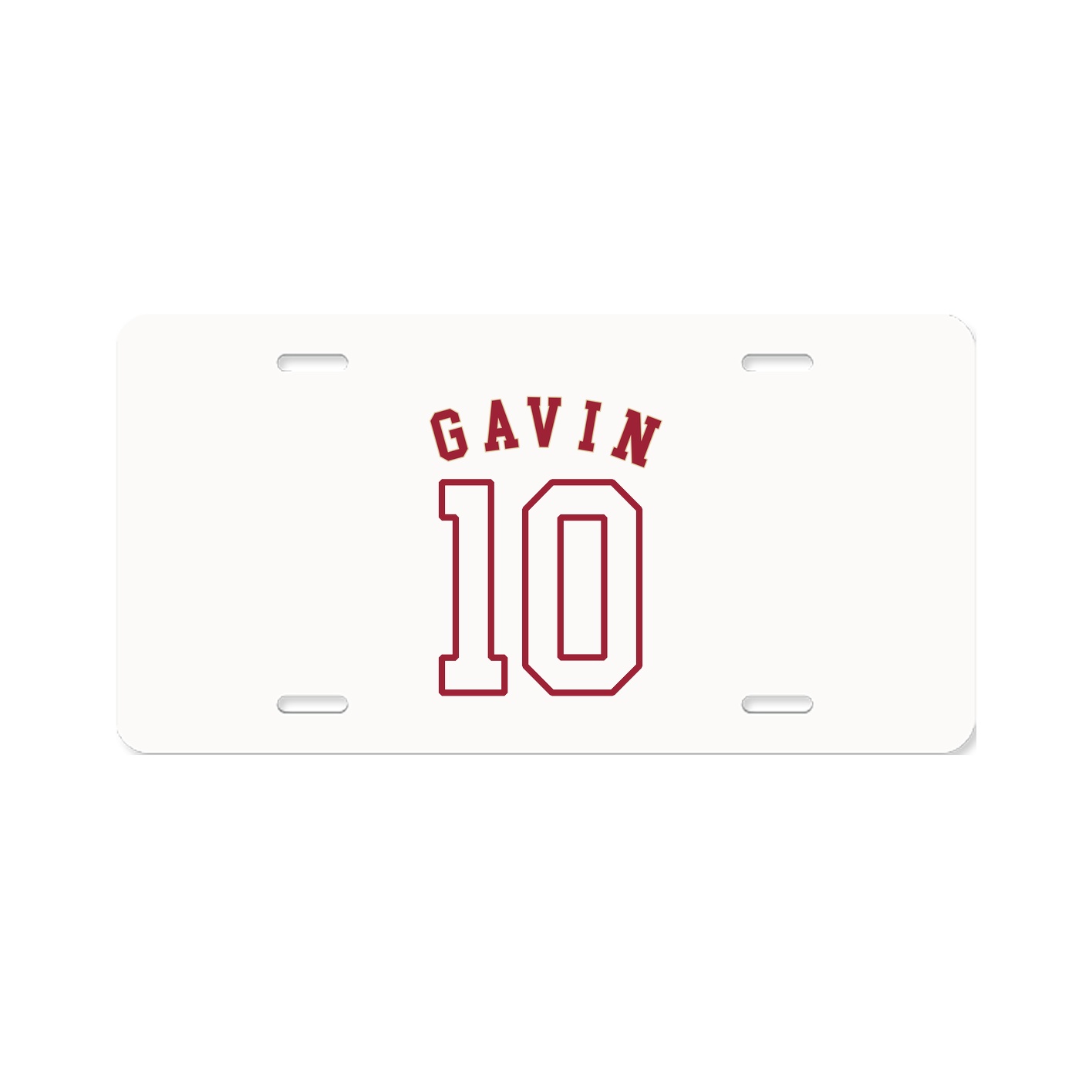License Plate — Shirsey Arch in Classic