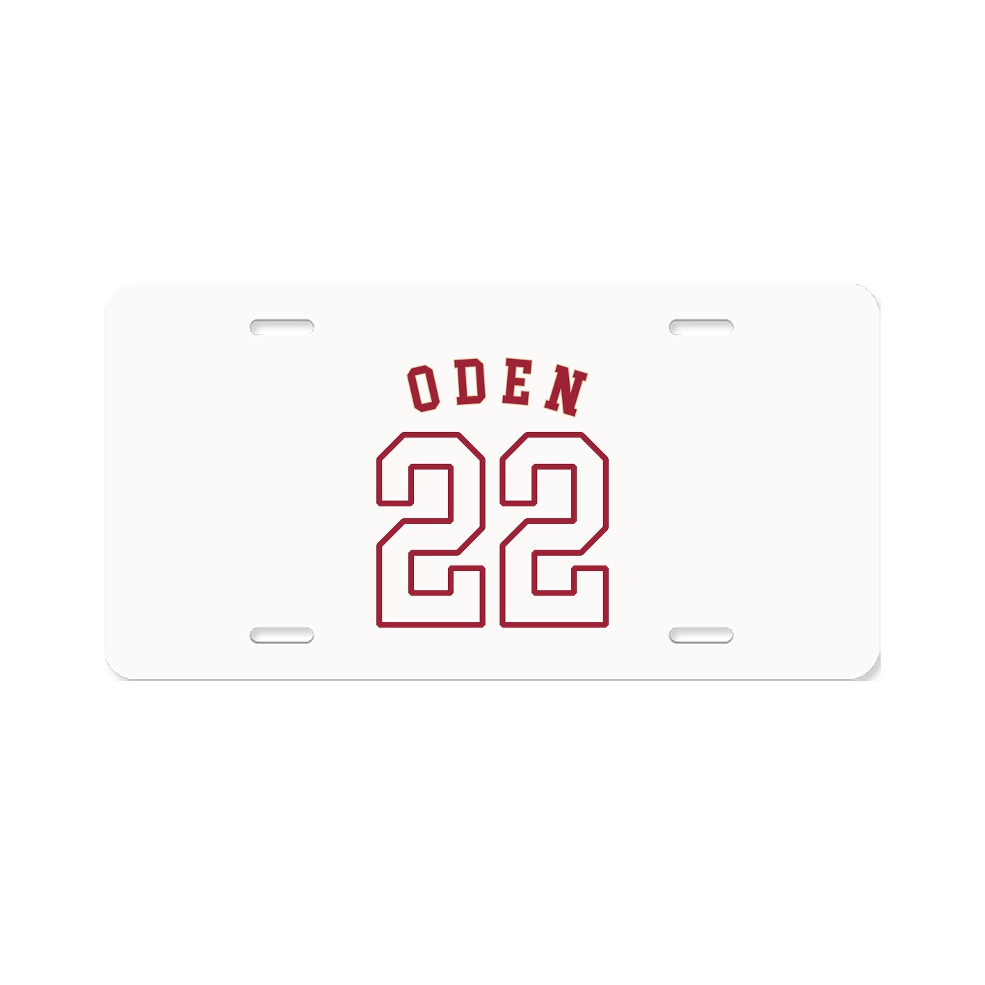 License Plate — Shirsey Arch in Classic