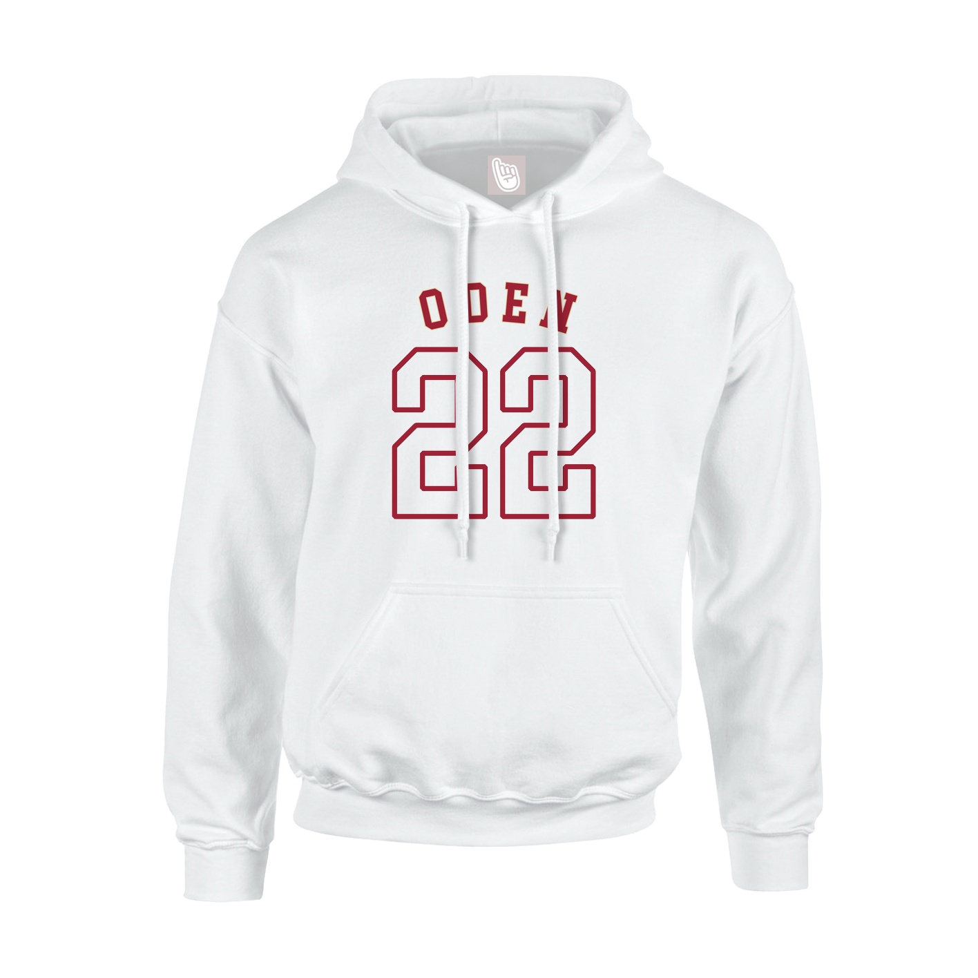 Youth Hoodie — Shirsey Arch in White