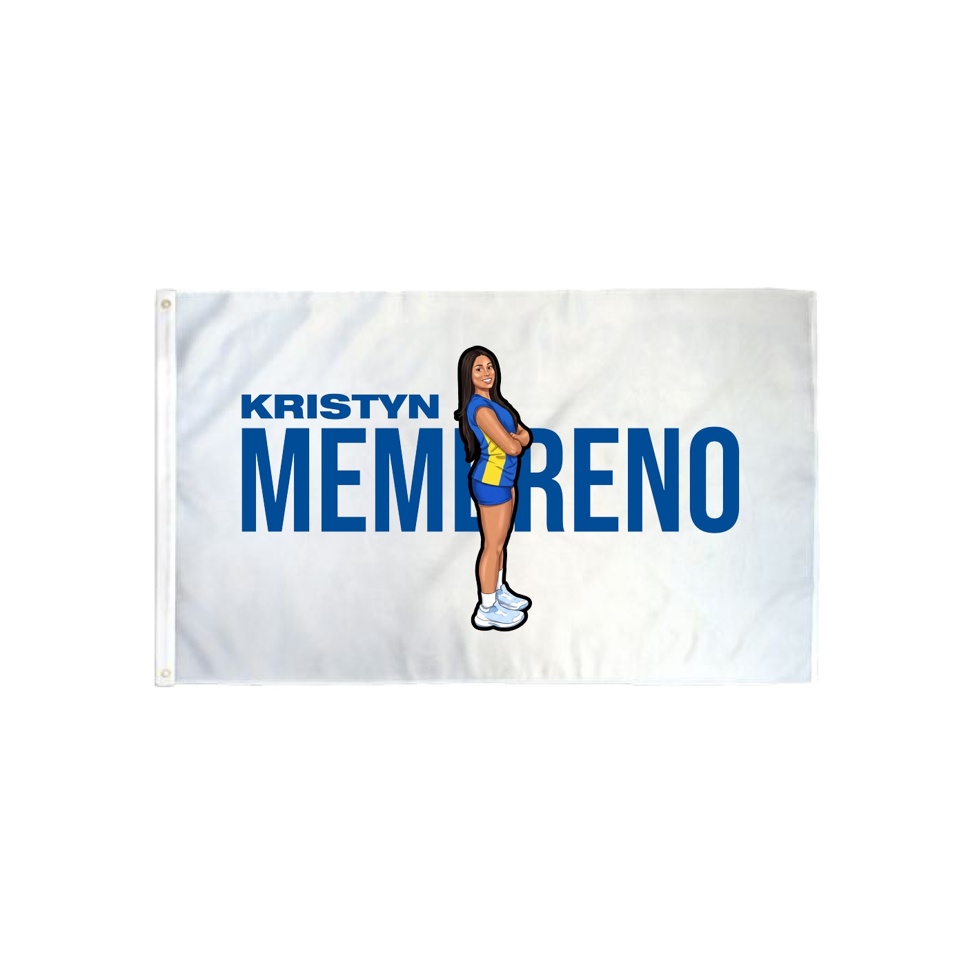3x5 Flag — Player Name in Classic