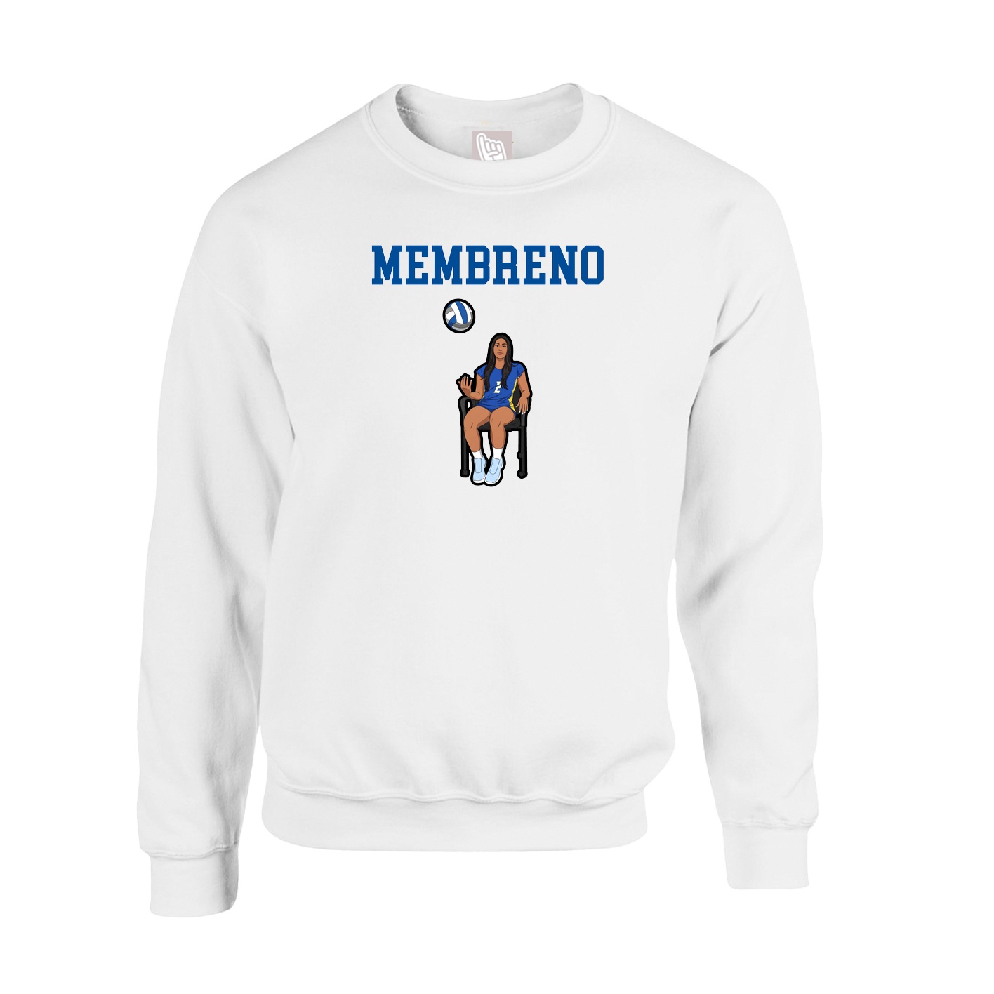 Fleece Crew — Shirsey in White