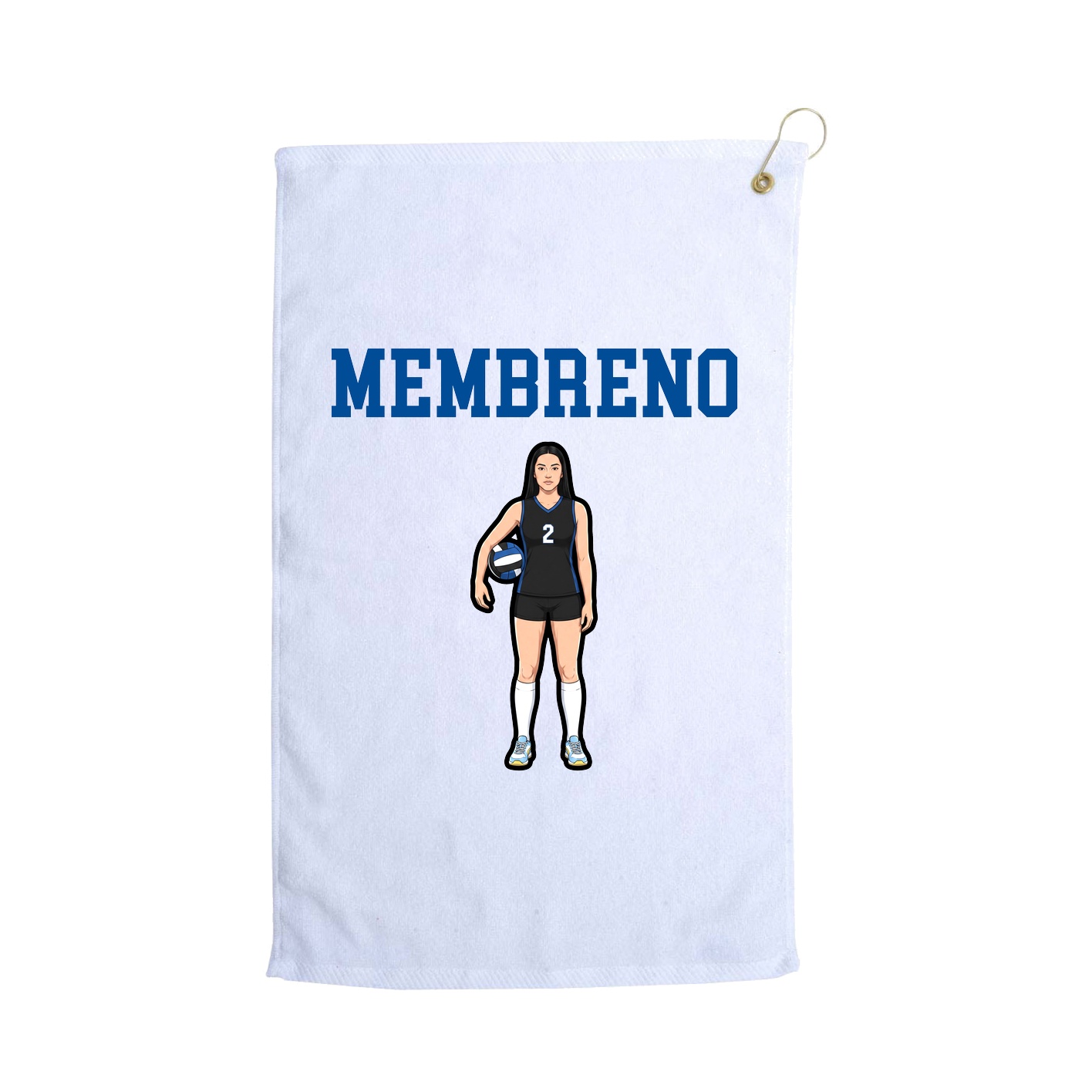 Golf Towel — Shirsey in White