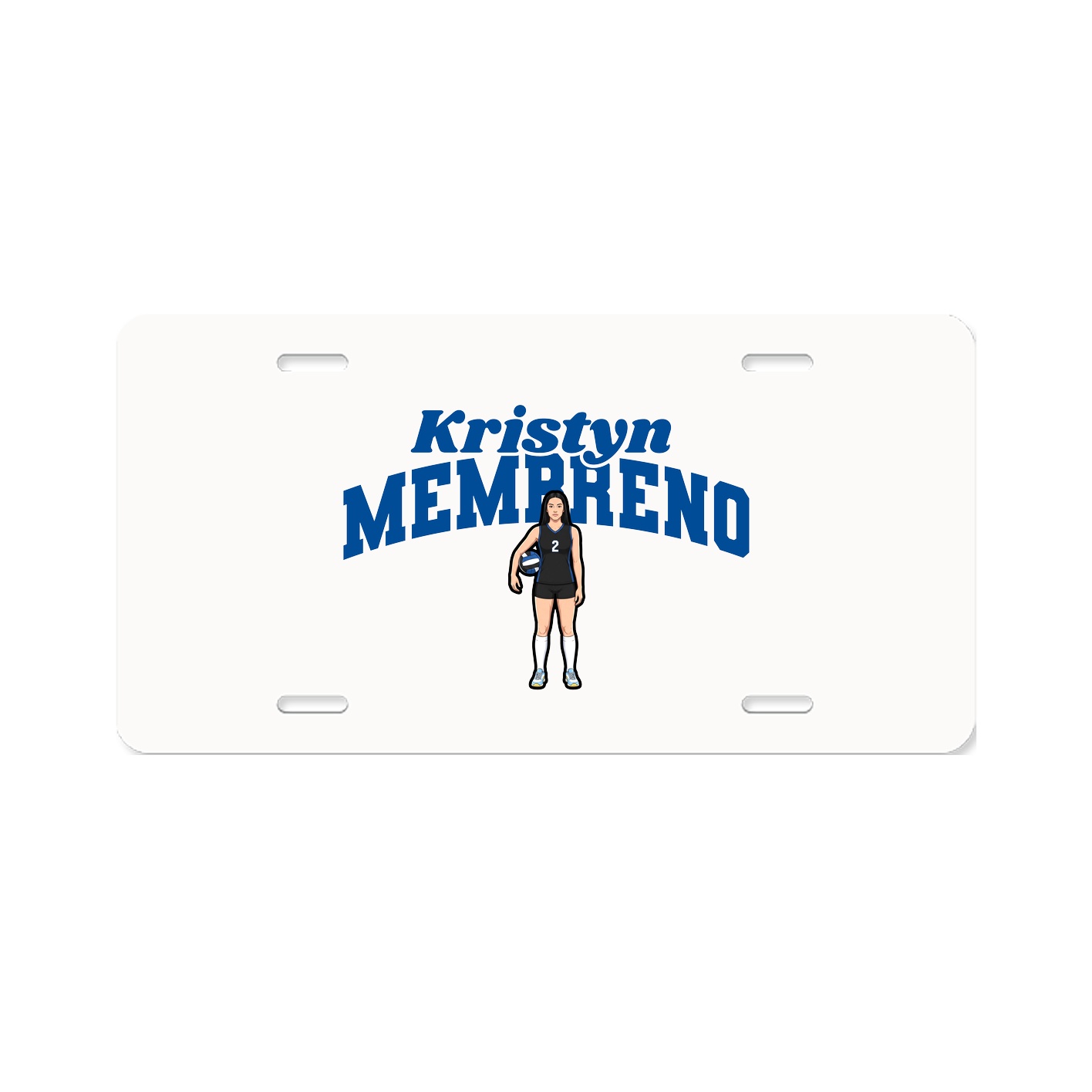 License Plate — Signature Arch in Classic