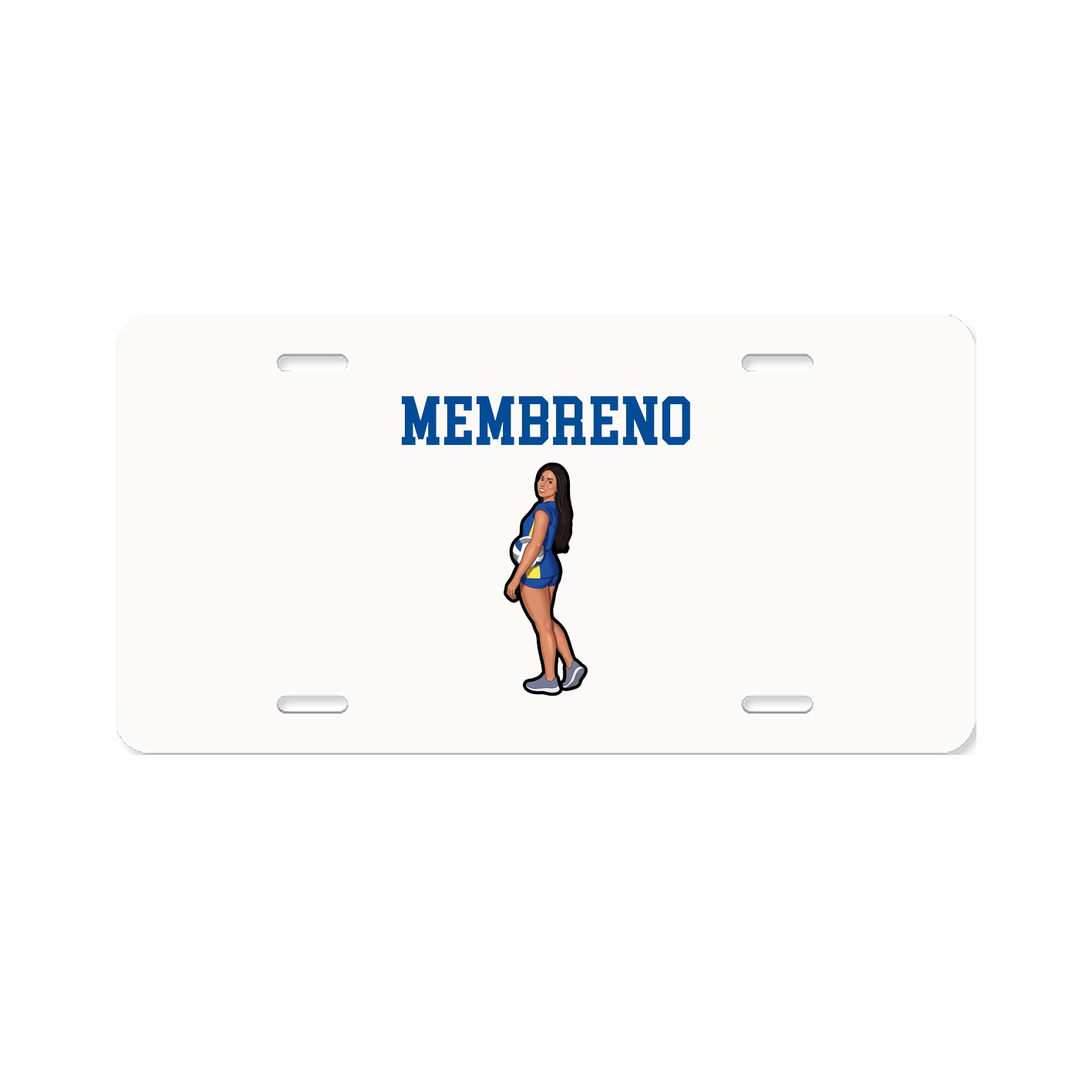 License Plate — Shirsey in Classic