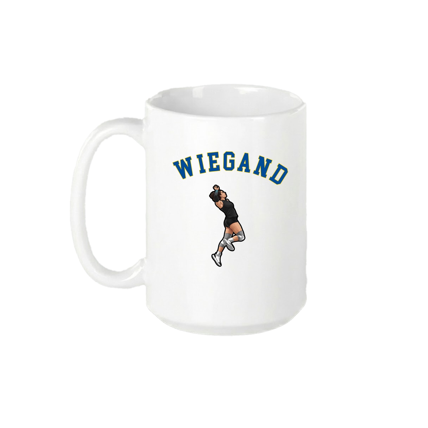 15oz Coffee Mug — Shirsey Arch in White