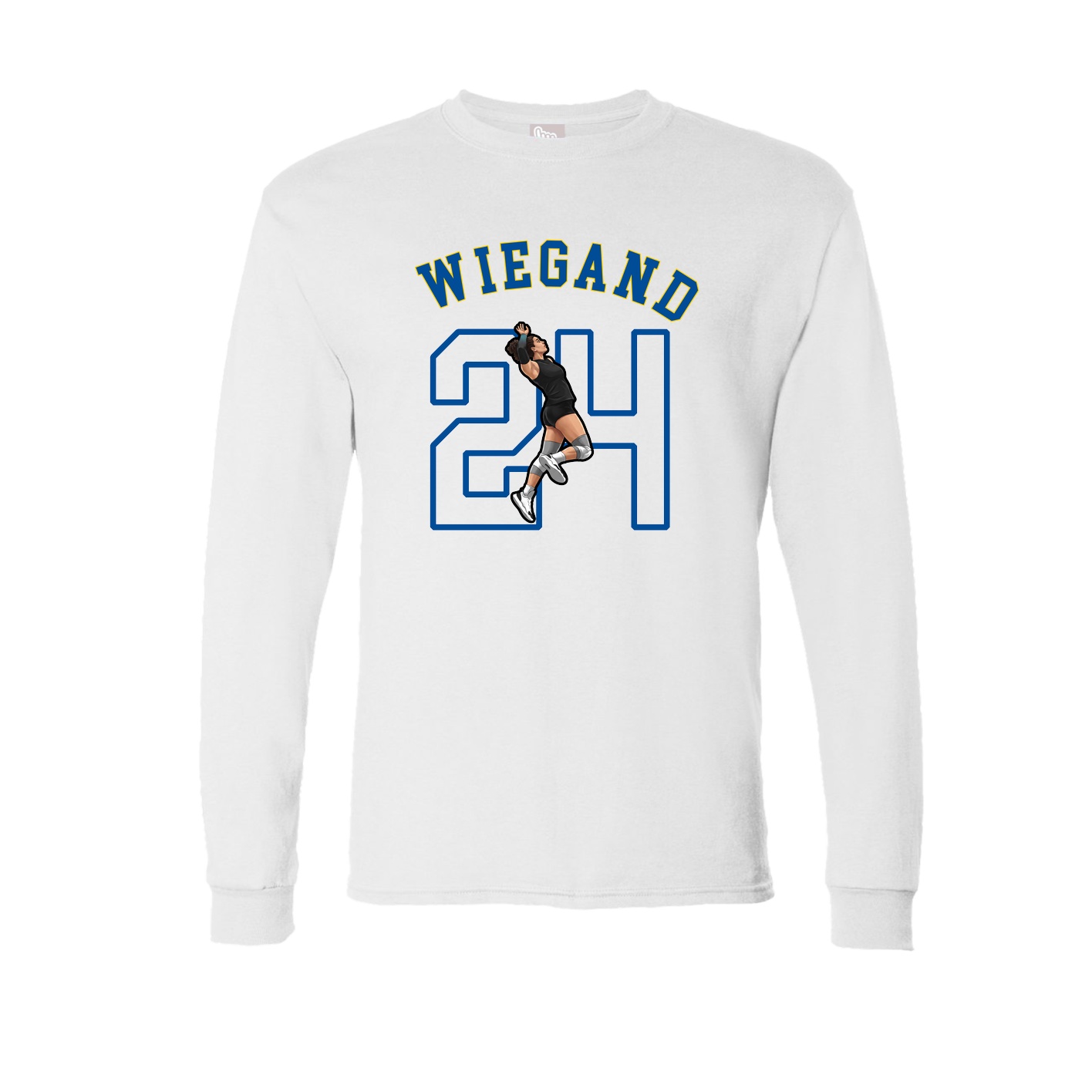Long Sleeve Tee — Shirsey Arch in White