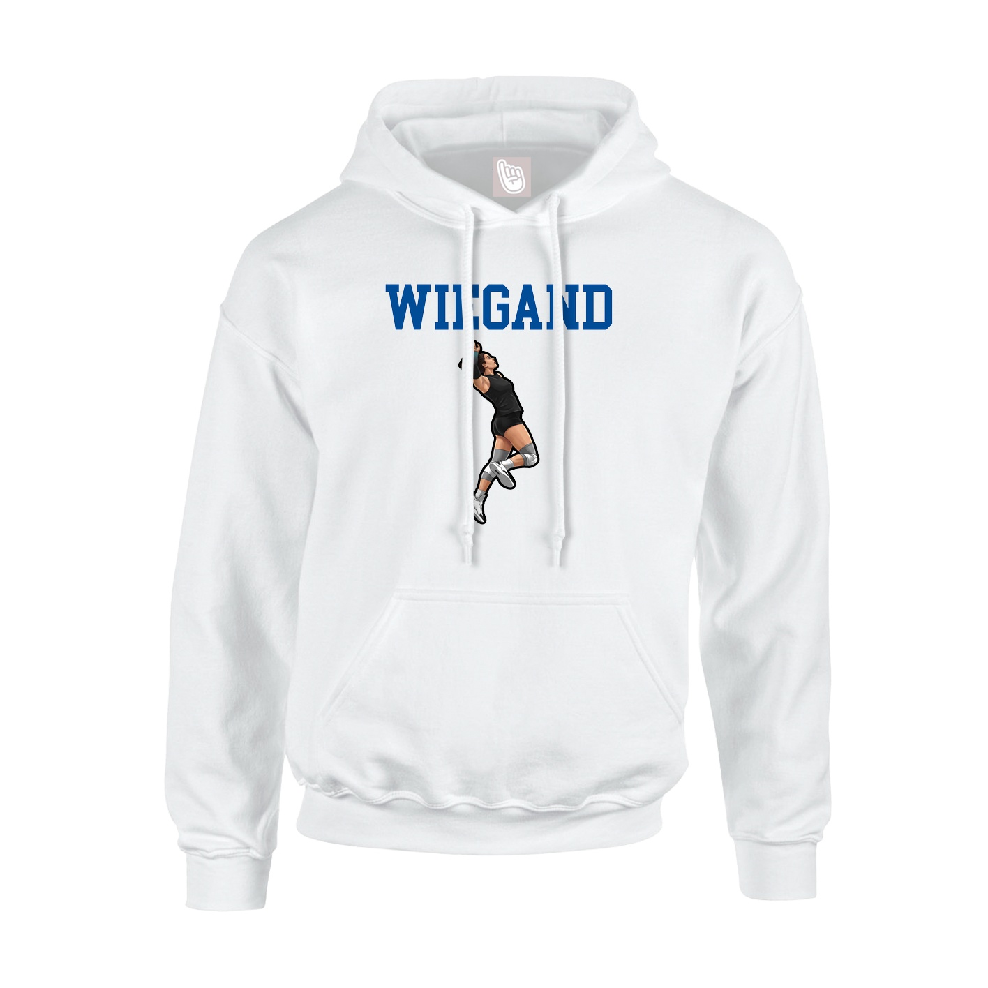 Hoodie — Shirsey in White