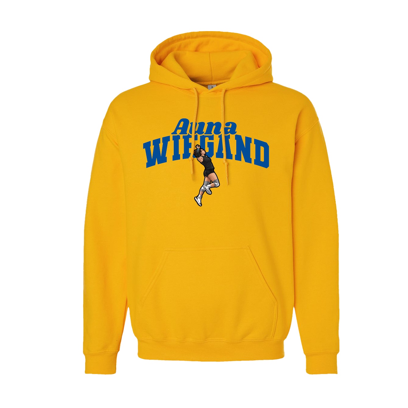Hoodie — Signature Arch in Gold