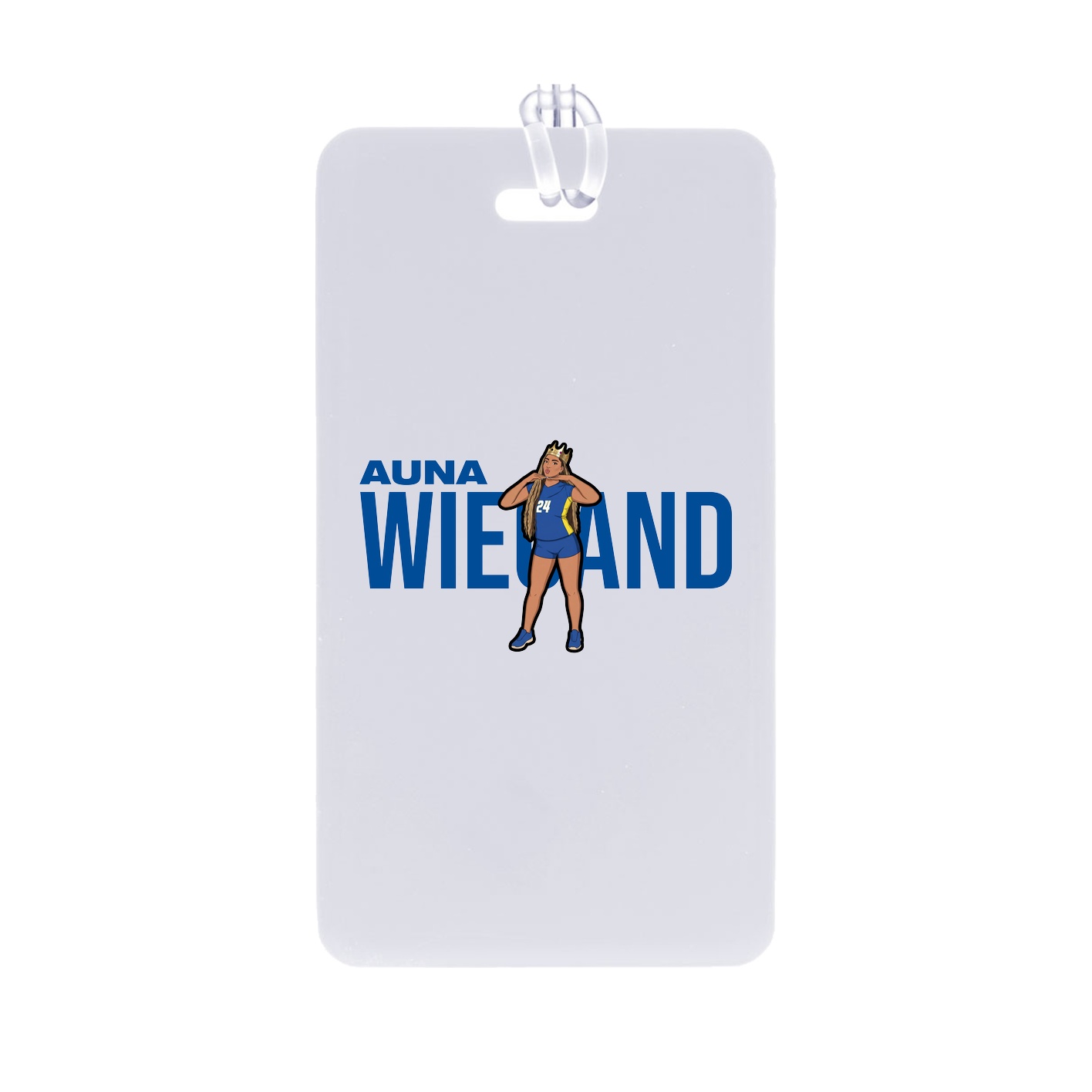 Bag Tag — Player Name in Classic