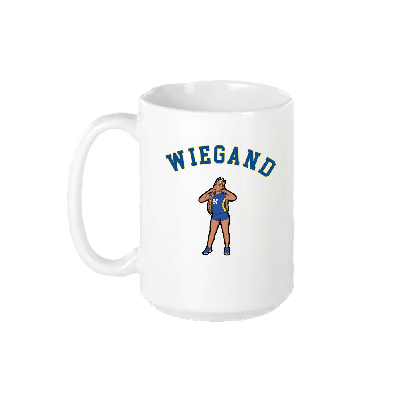 15oz Coffee Mug — Shirsey Arch in White