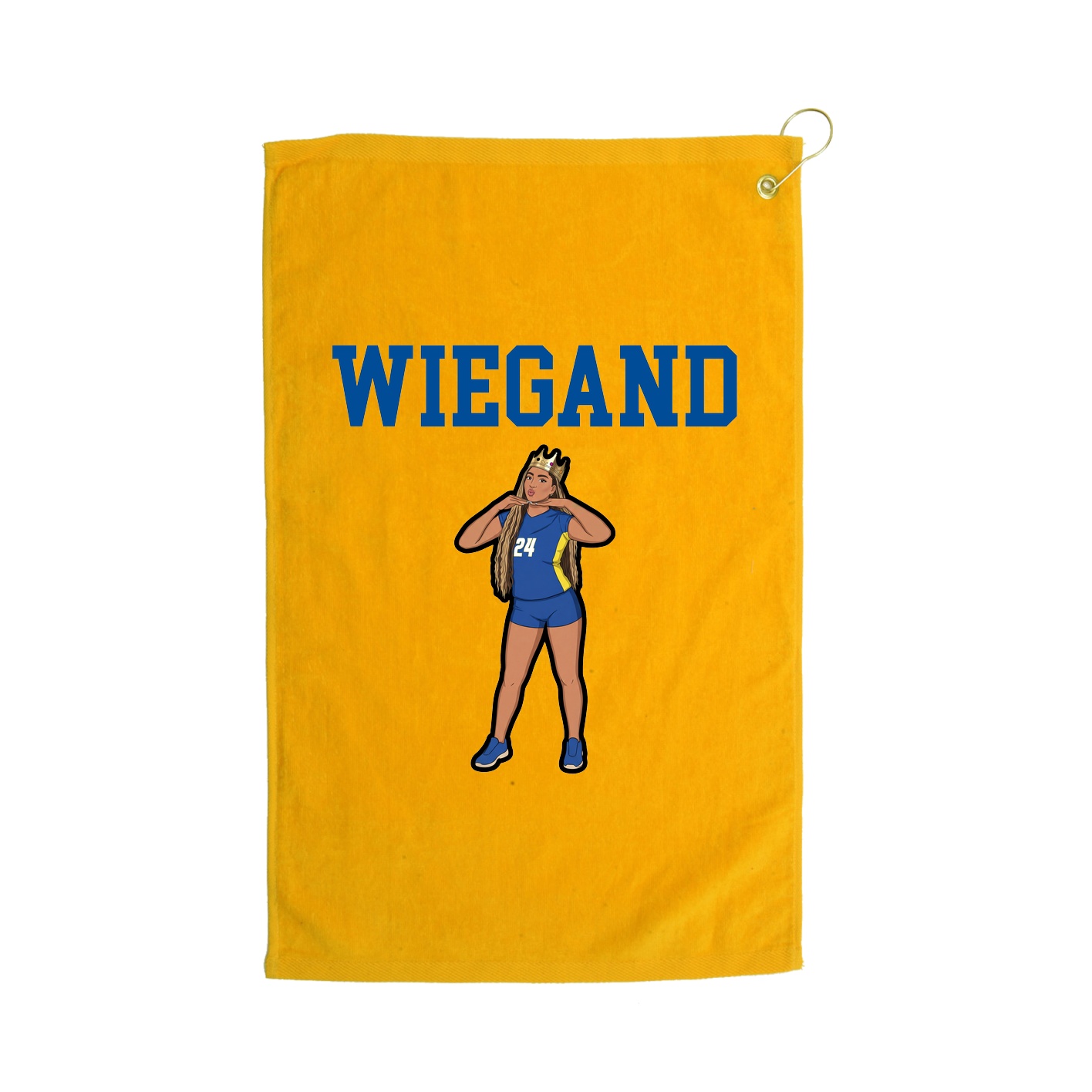 Golf Towel — Shirsey in Gold