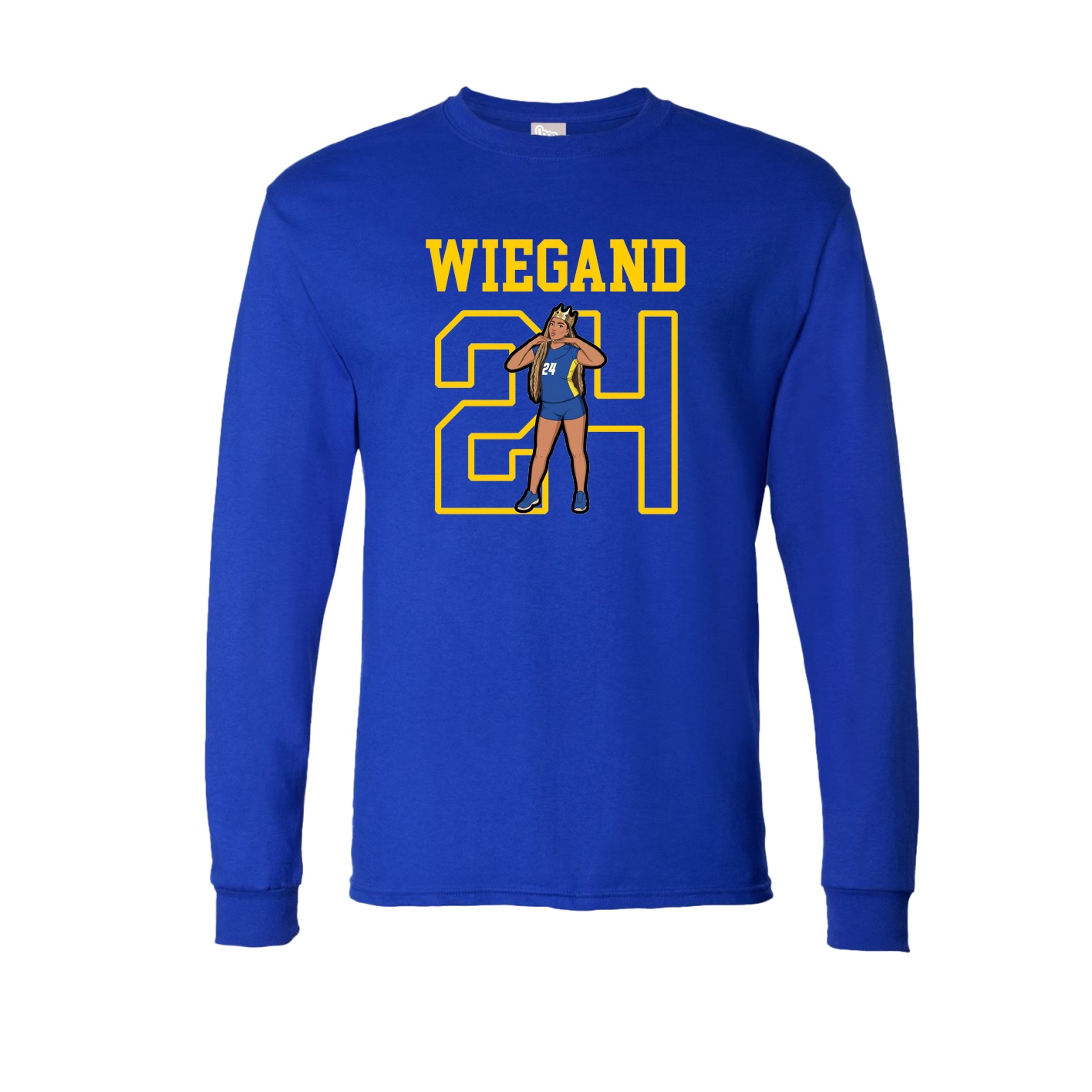 Long Sleeve Tee — Shirsey in Royal