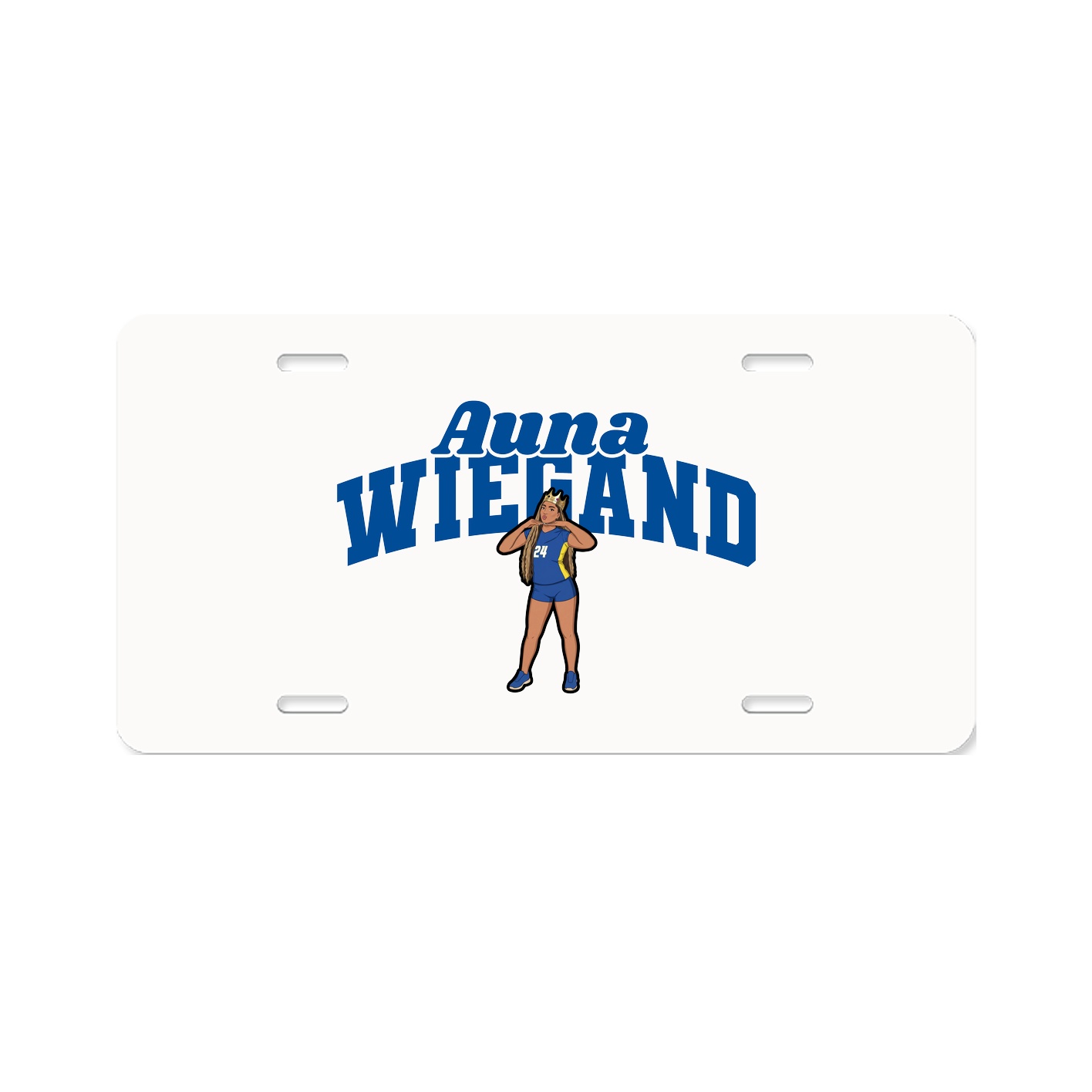 License Plate — Signature Arch in Classic