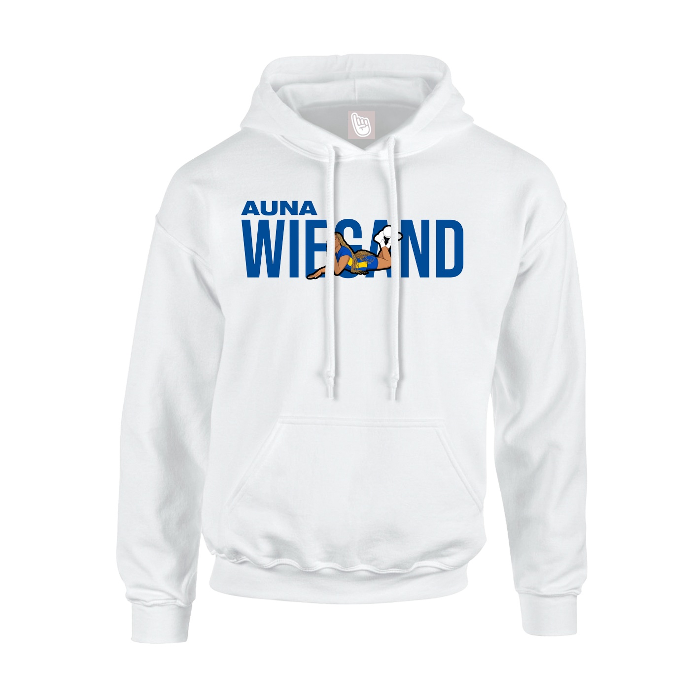 Youth Hoodie — Player Name in White